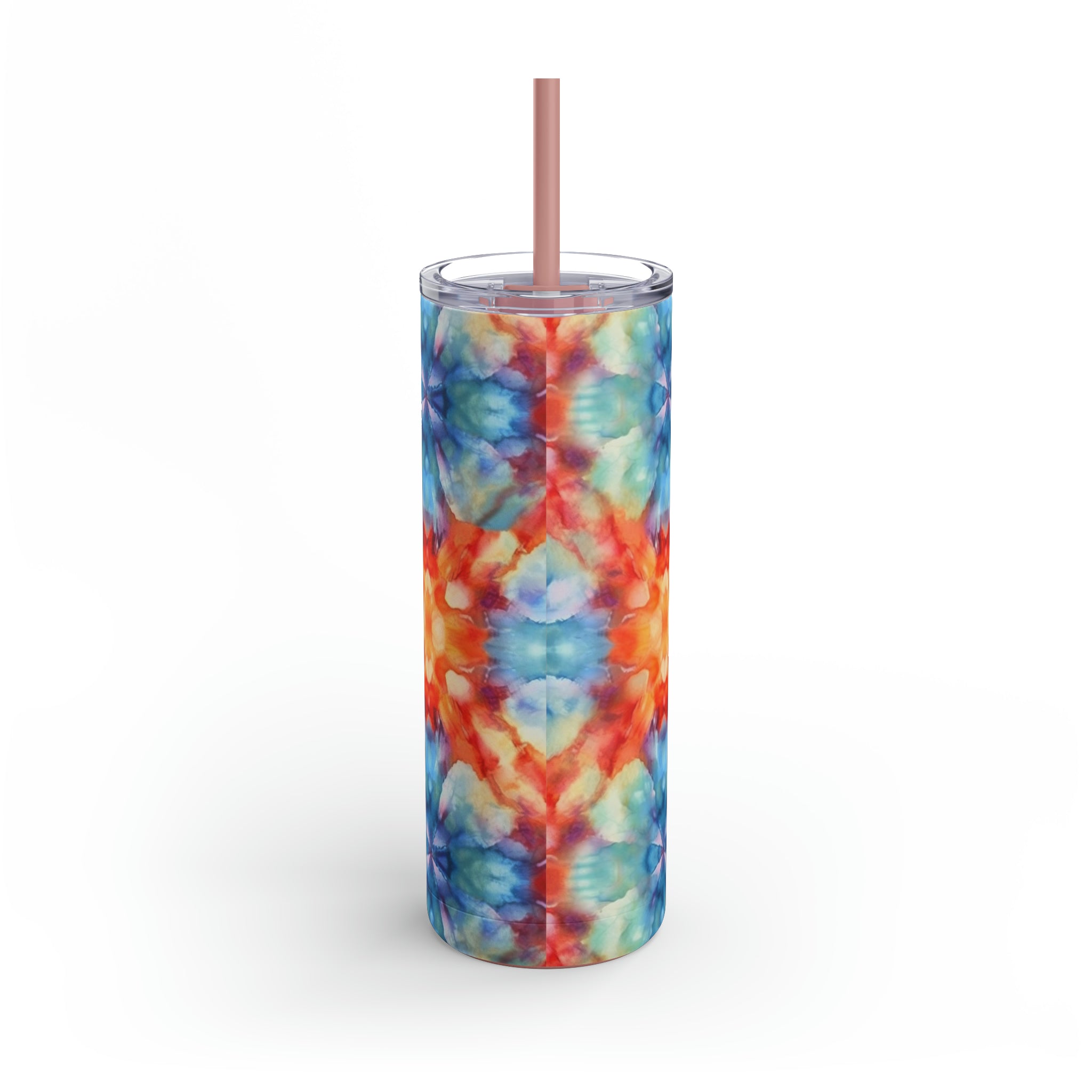 Maars Maker Skinny Matte Tumbler, 20oz - Tie Dye, Abstract Designs 03