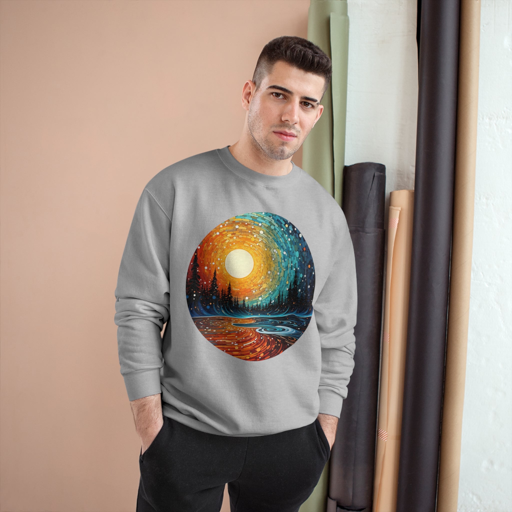 Champion Sweatshirt - Abstract Designs 04
