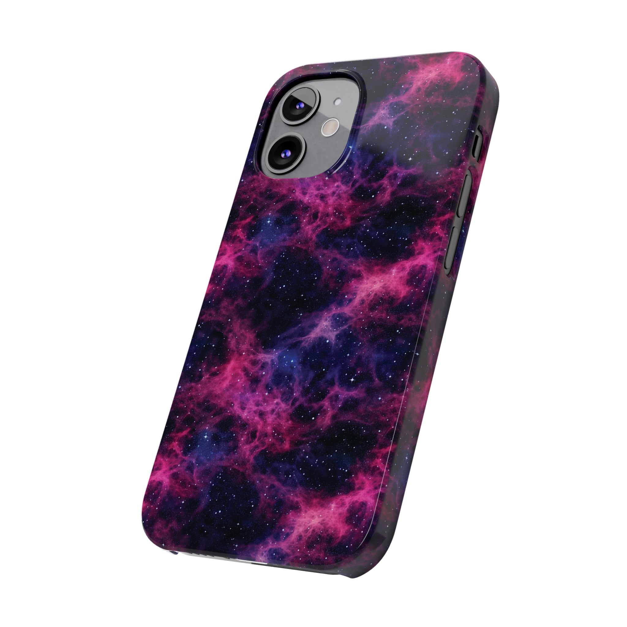 Slim Phone Cases (AOP) - Seamless Fantasy Galaxies 02