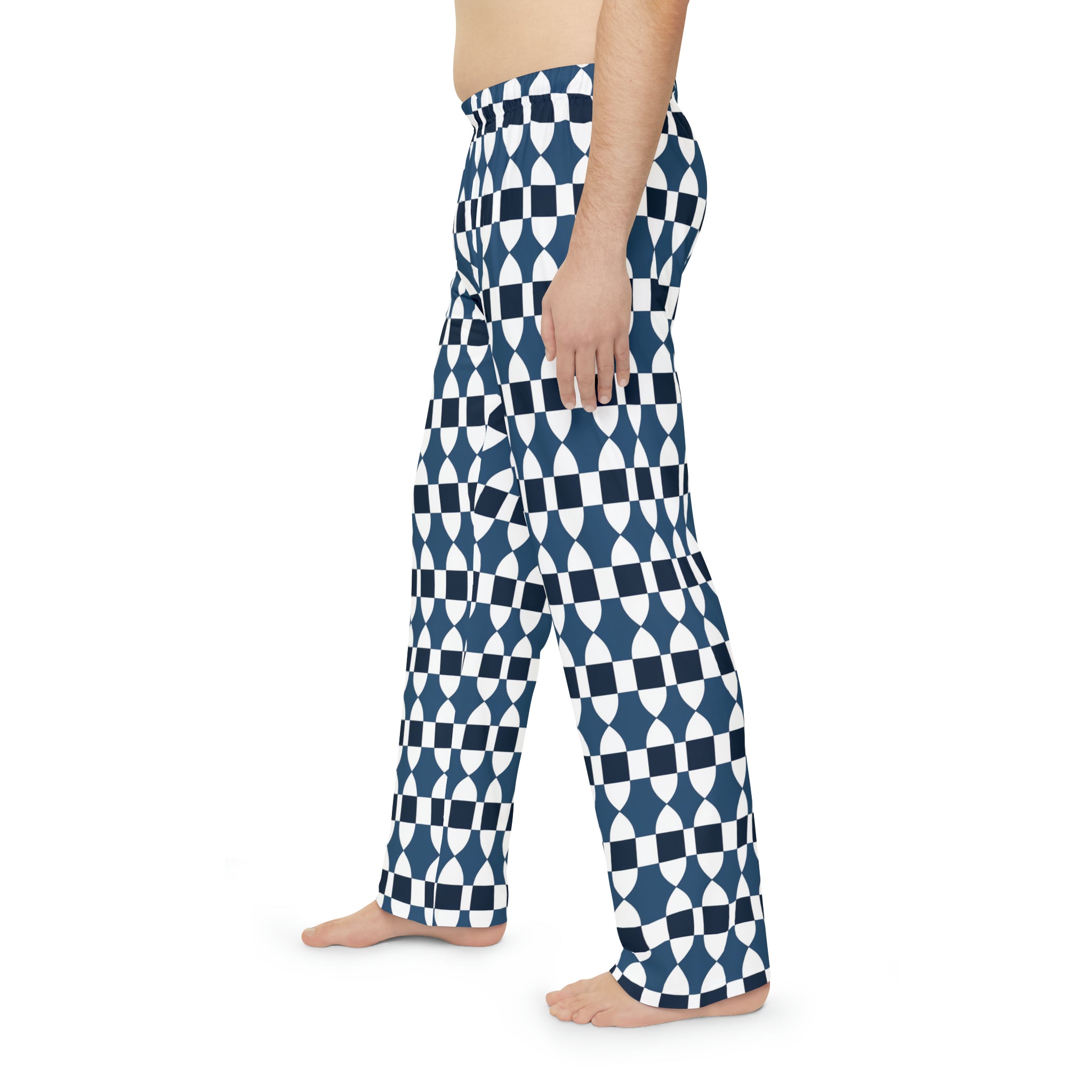 Men's Pajama Pants (AOP) - Seamless Checkered Designs 25