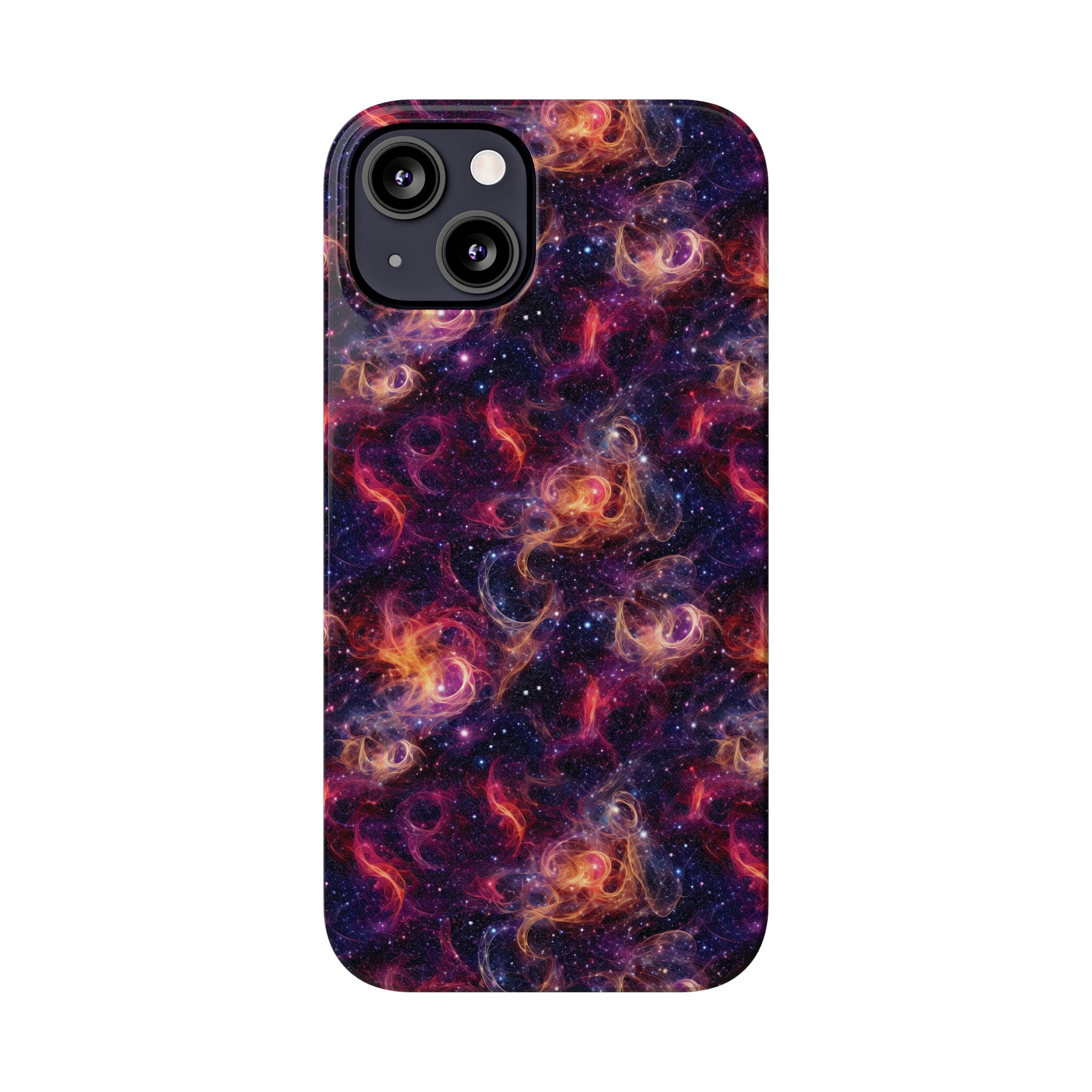 Slim Phone Cases (AOP) - Seamless Fantasy Galaxies 01