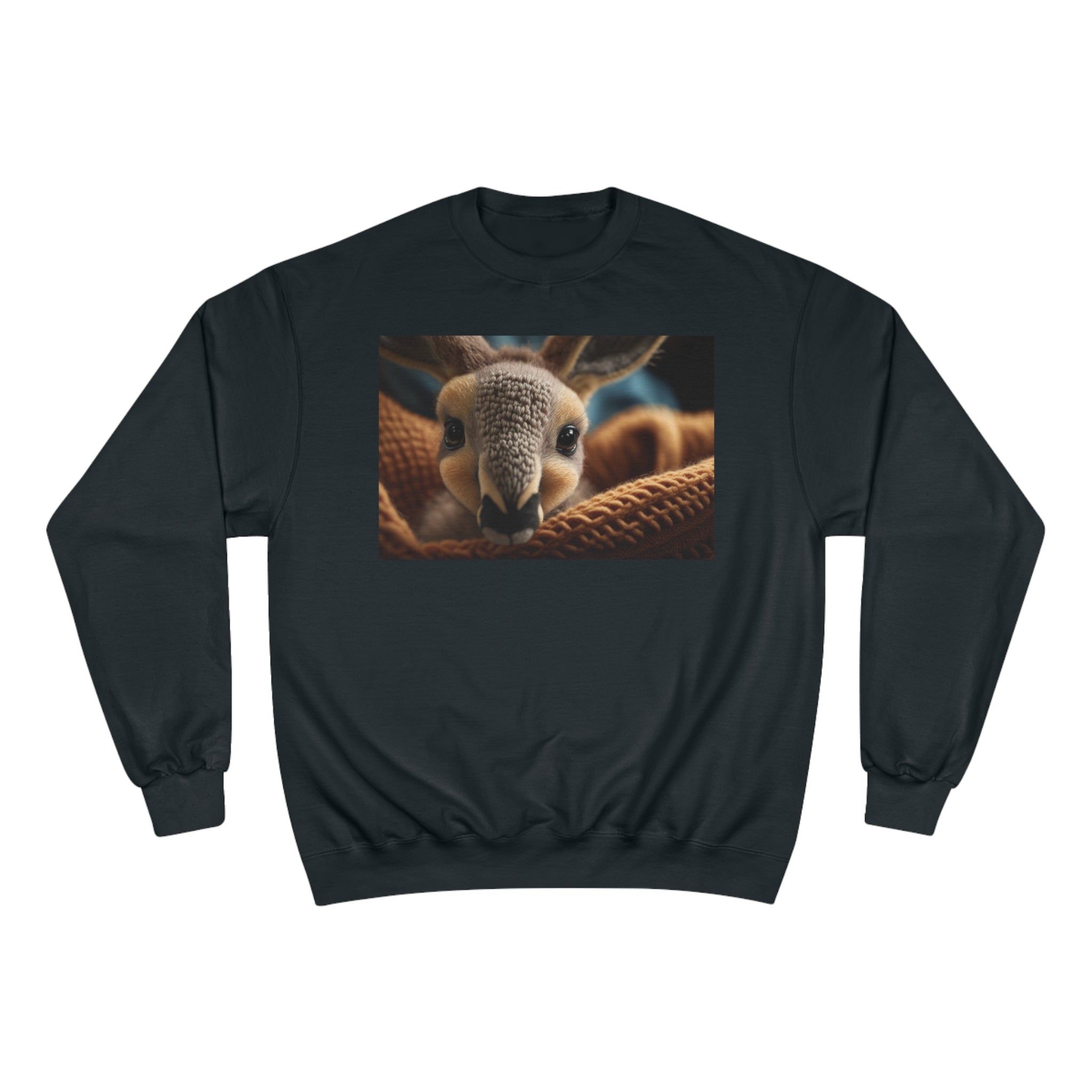 Champion Sweatshirt - Knit Animals, Kangaroo Joey