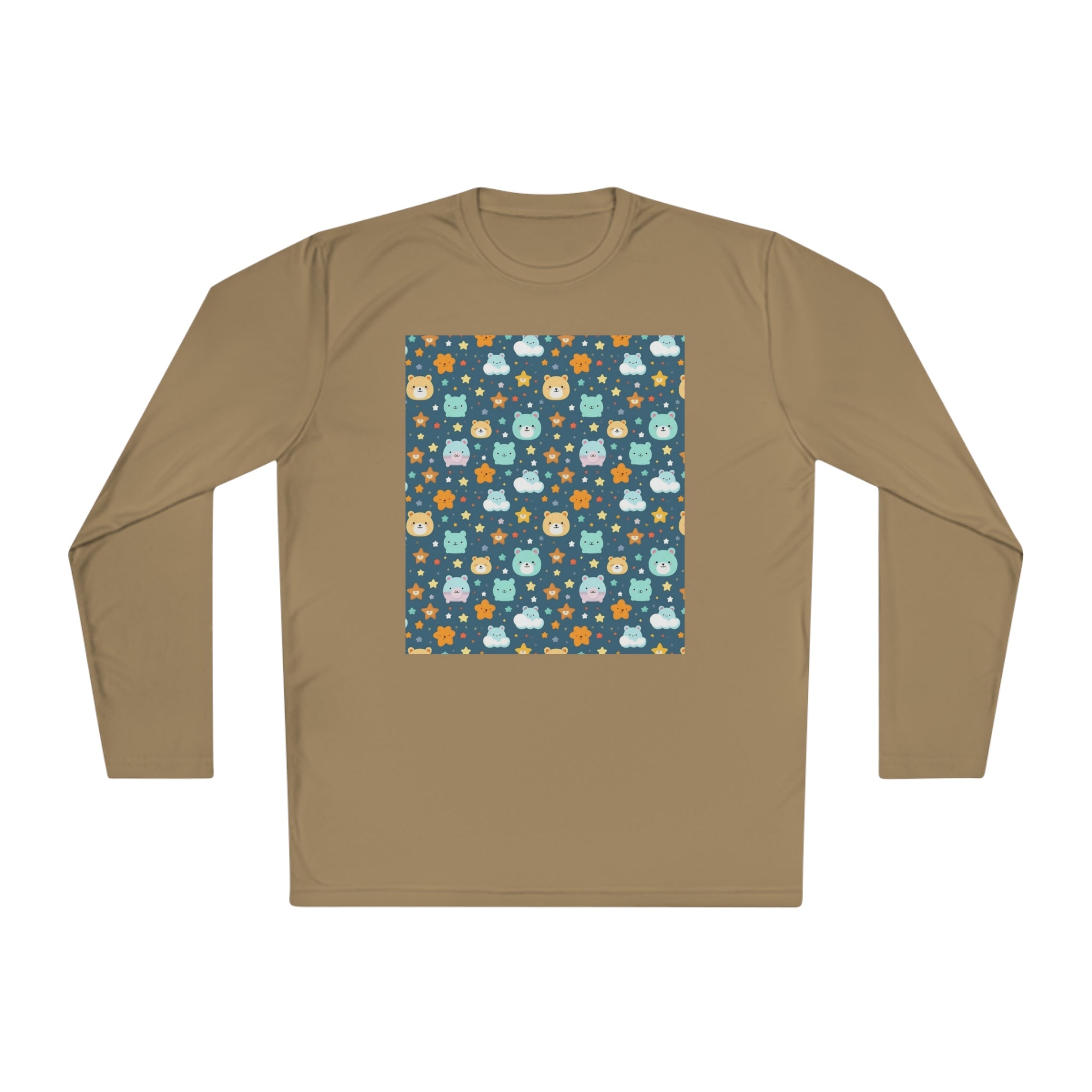 Unisex Lightweight Long Sleeve Tee (AOP) - Abstract Designs 06