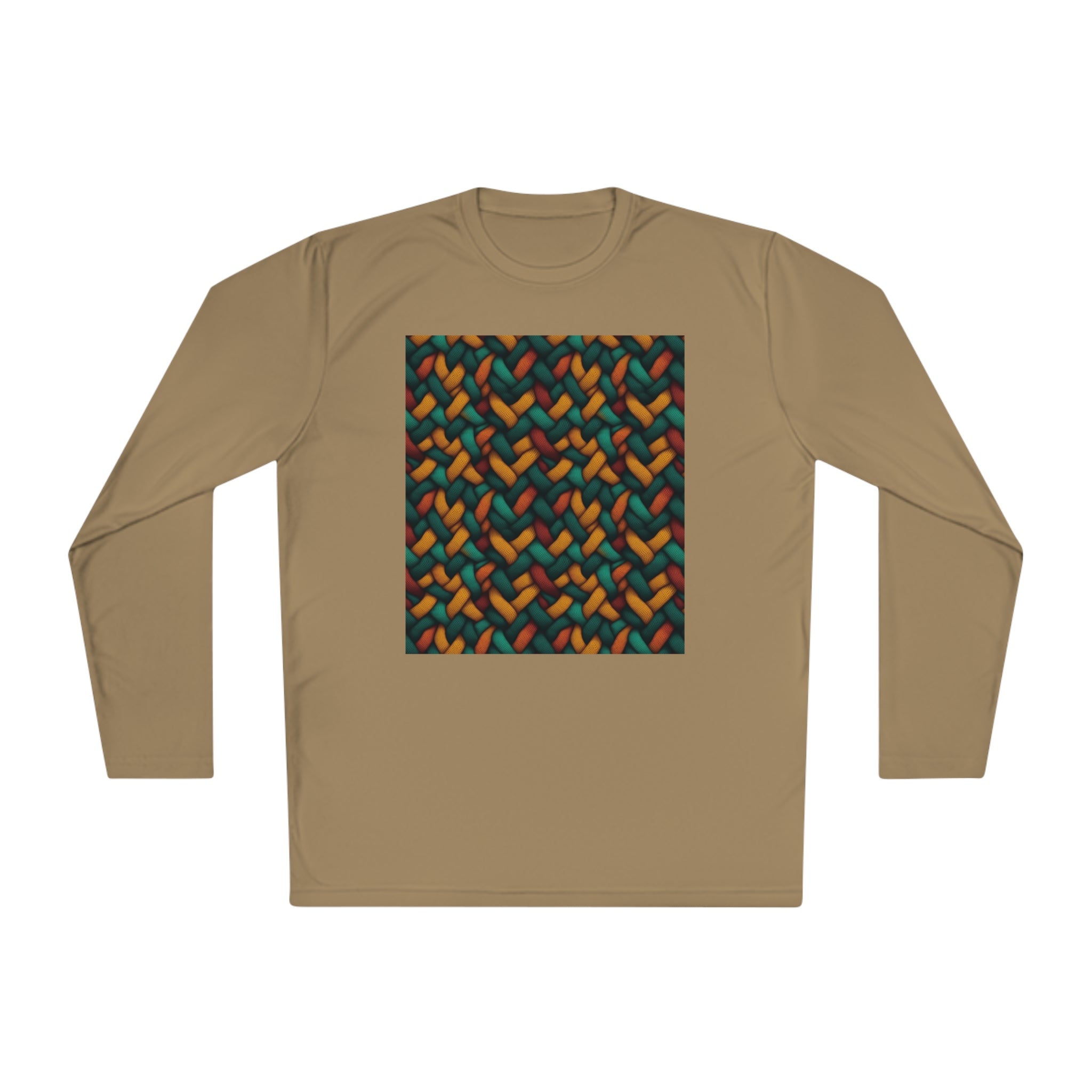 Unisex Lightweight Long Sleeve Tee (AOP) - Abstract Designs 12