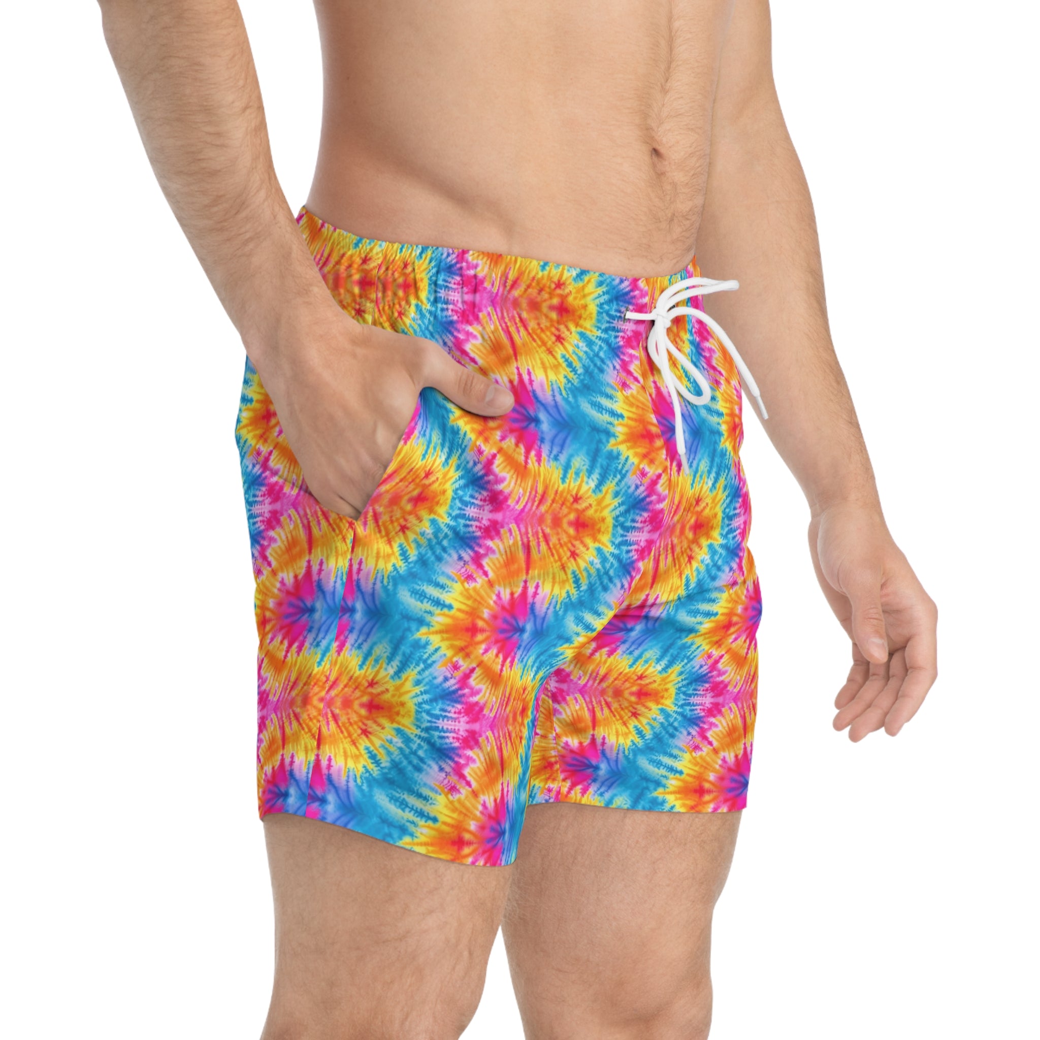 Swim Trunks (AOP) - Seamless Tie Dye Designs 04