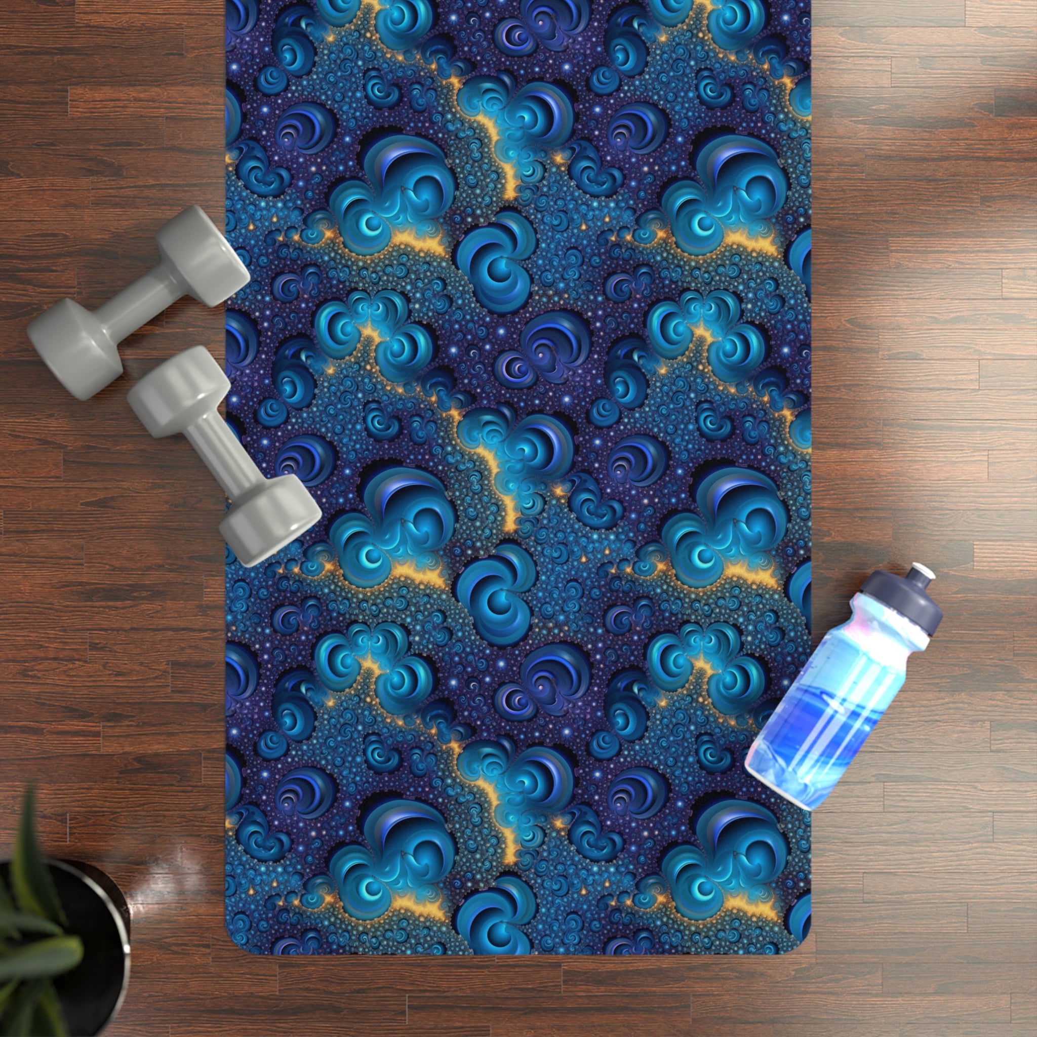 Rubber Yoga Mat (AOP) - Serenity Designs 01