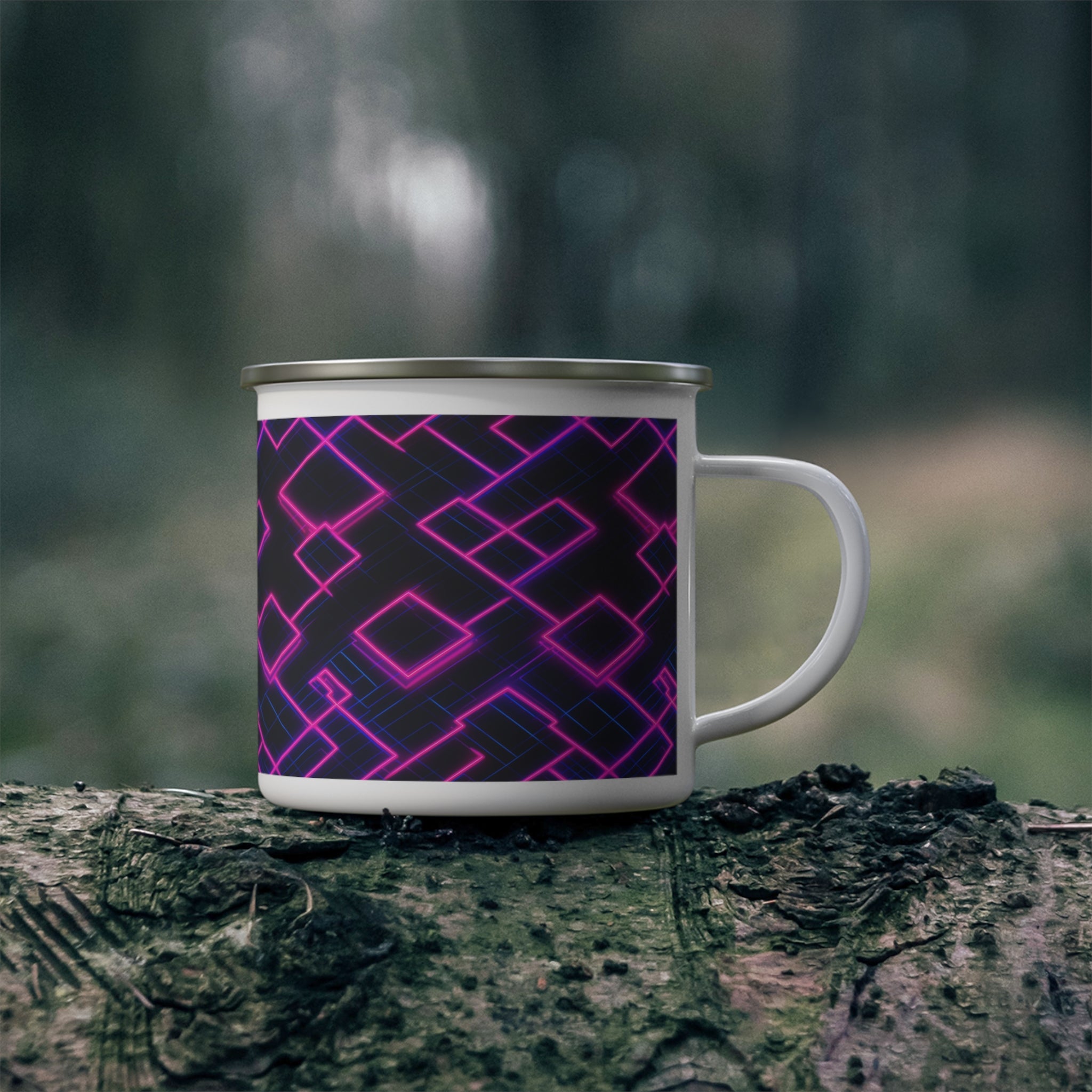 Enamel Camping Mug - Seamless Designs 13