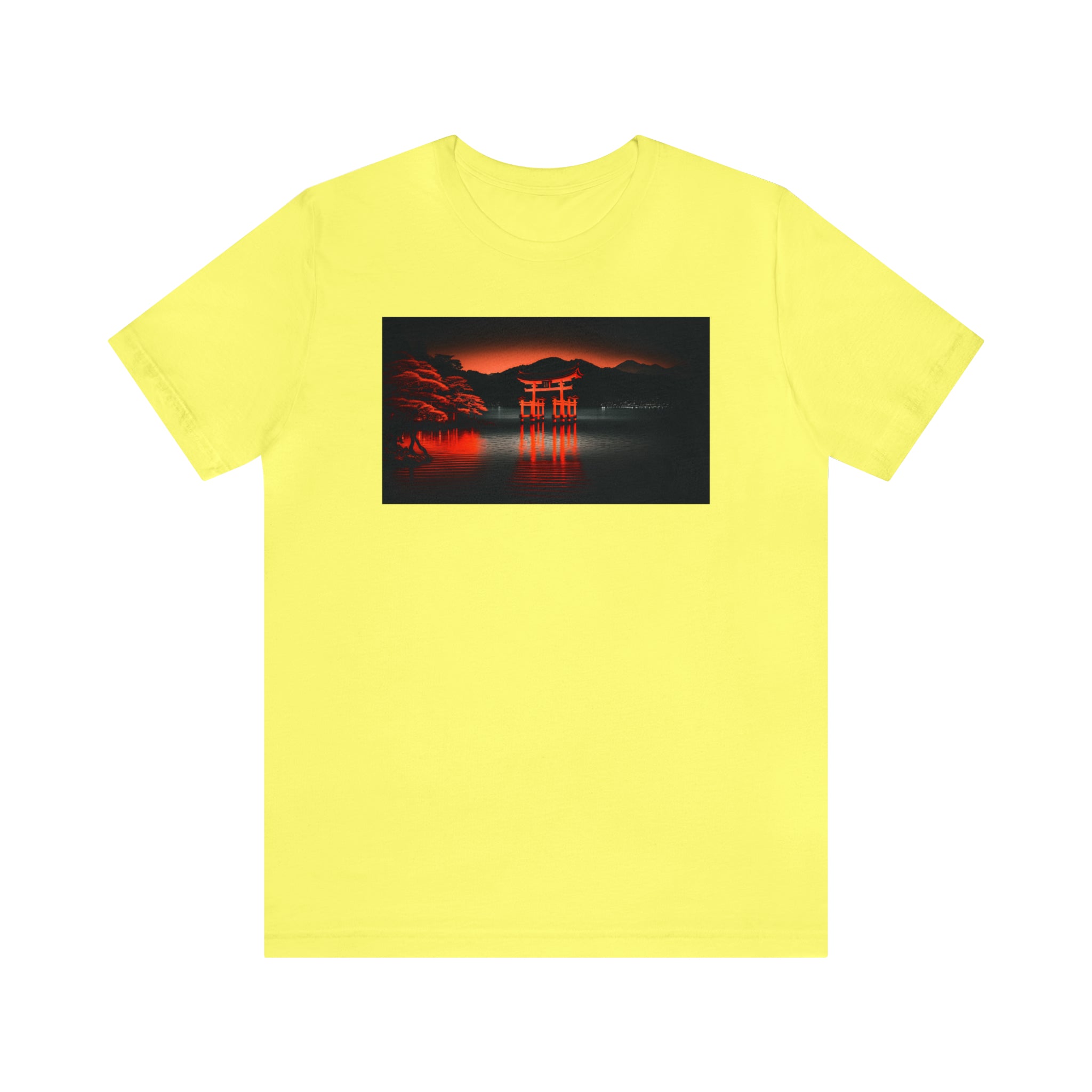 Unisex Jersey Short Sleeve Tee - Itsukushima Shrine, Japan