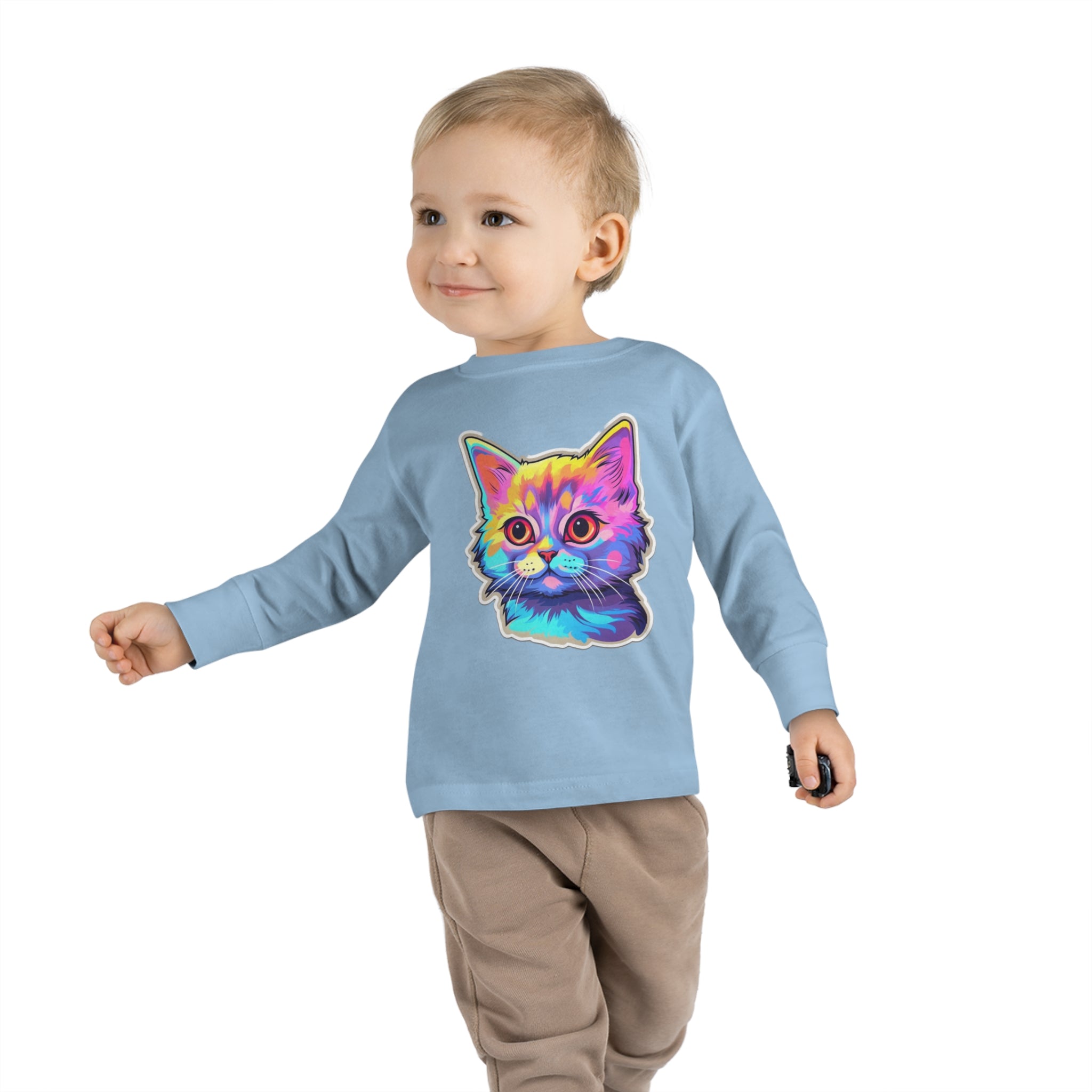 Toddler Long Sleeve Tee - Kittens 03