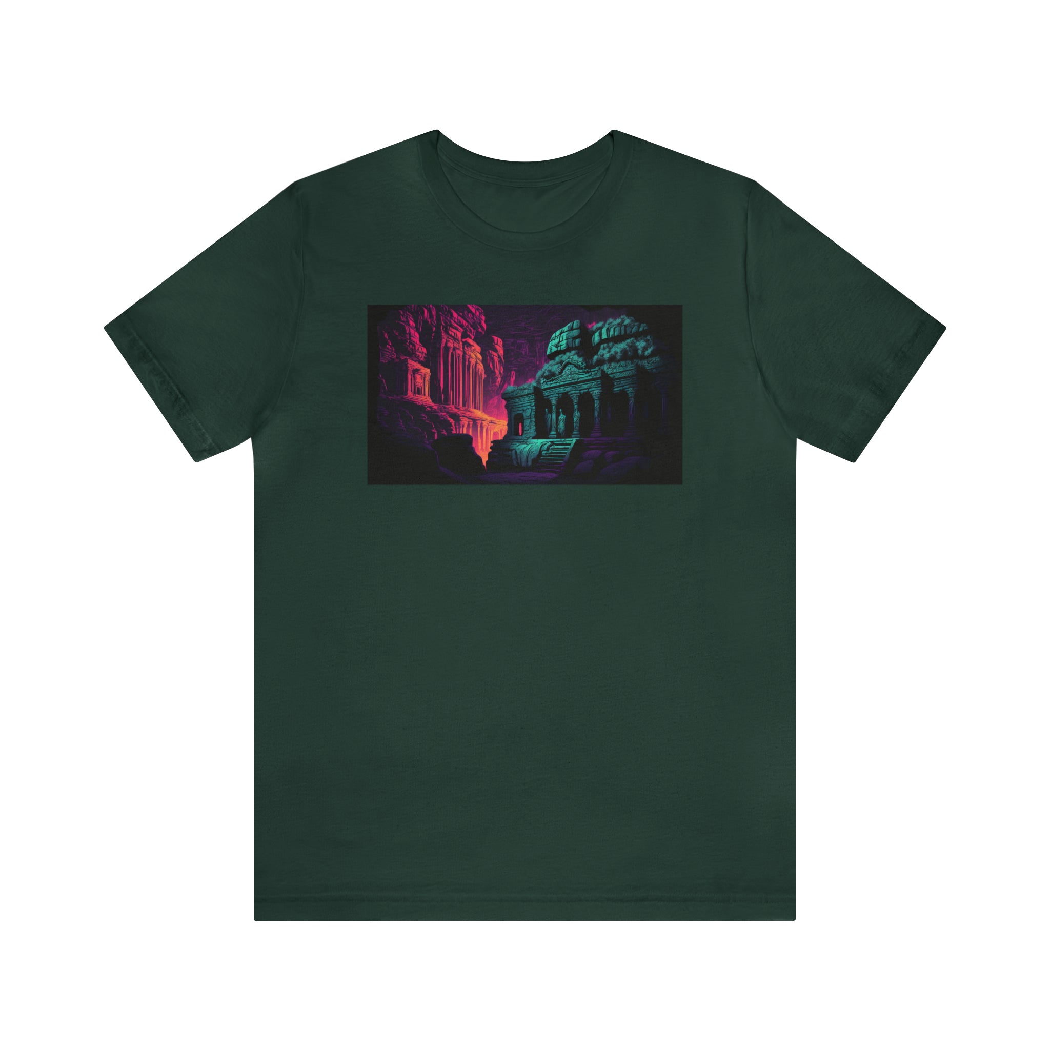 Unisex Jersey Short Sleeve Tee - Ellora Caves, India