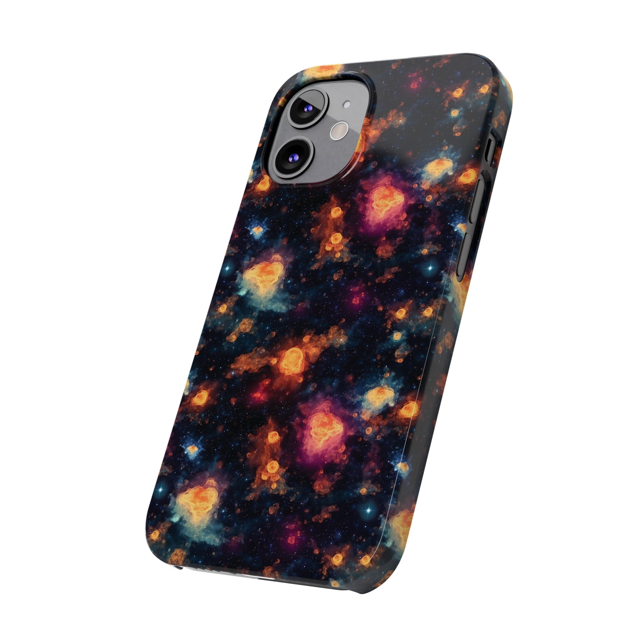 Slim Phone Cases (AOP) - Seamless Fantasy Galaxies 07