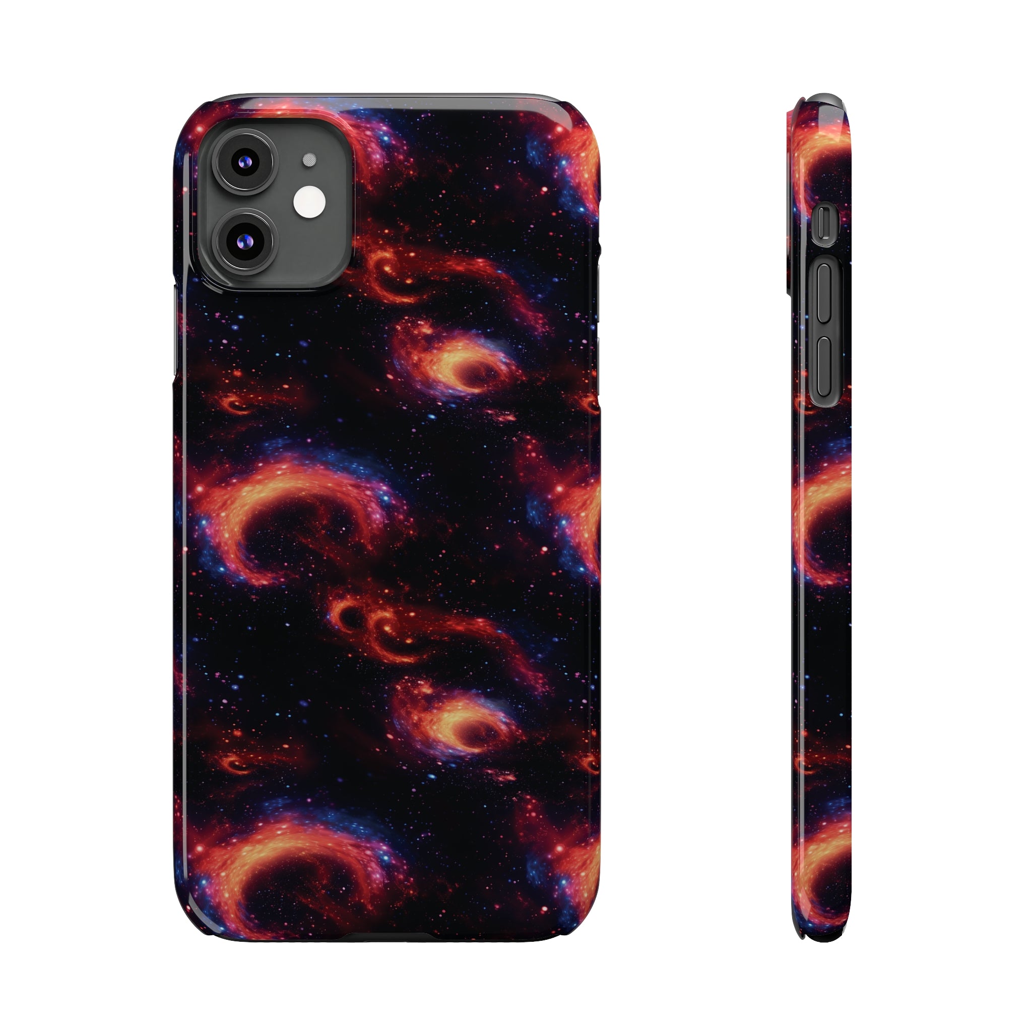 Slim Phone Cases (AOP) - Seamless Fantasy Galaxies 10