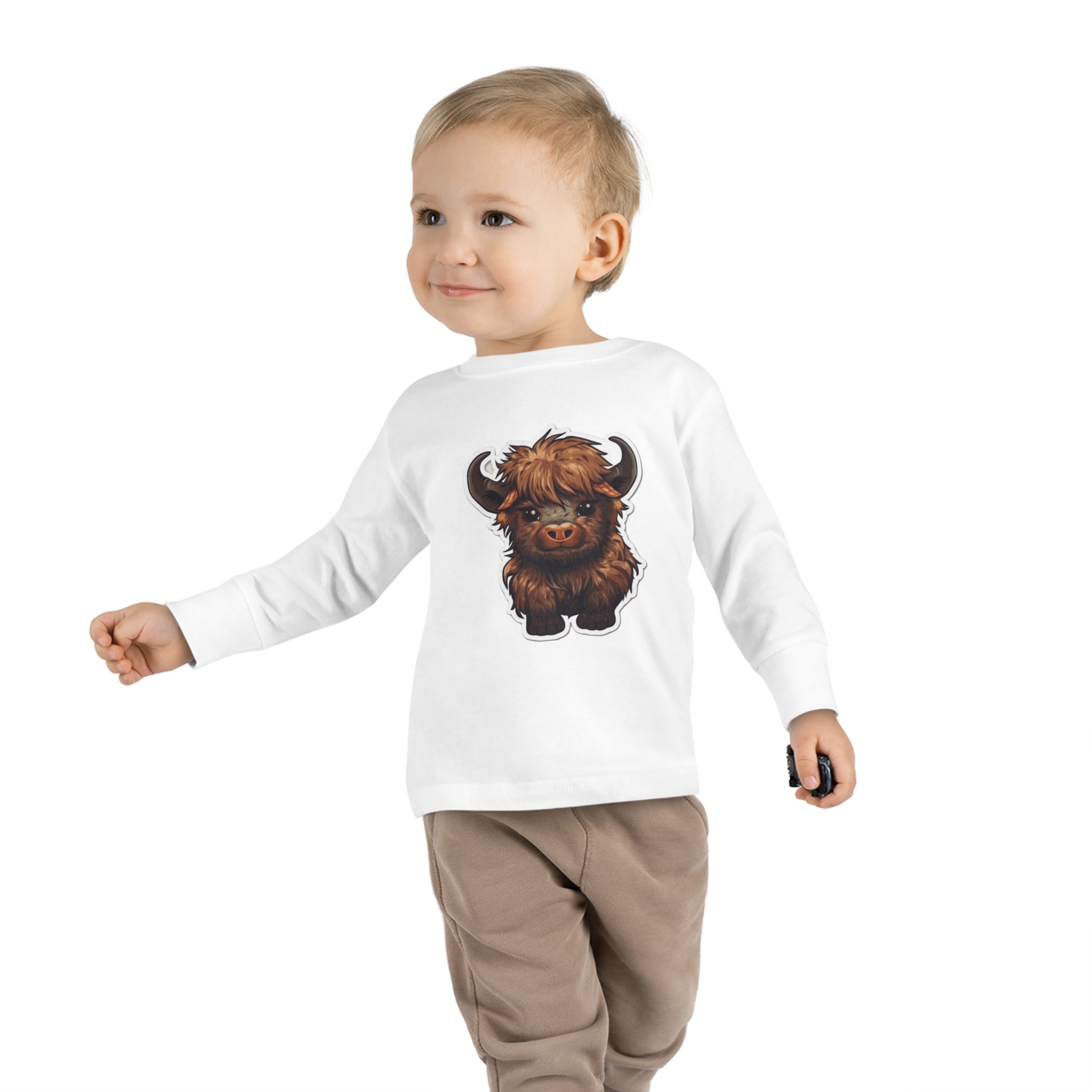 Toddler Long Sleeve Tee - Yak Calf