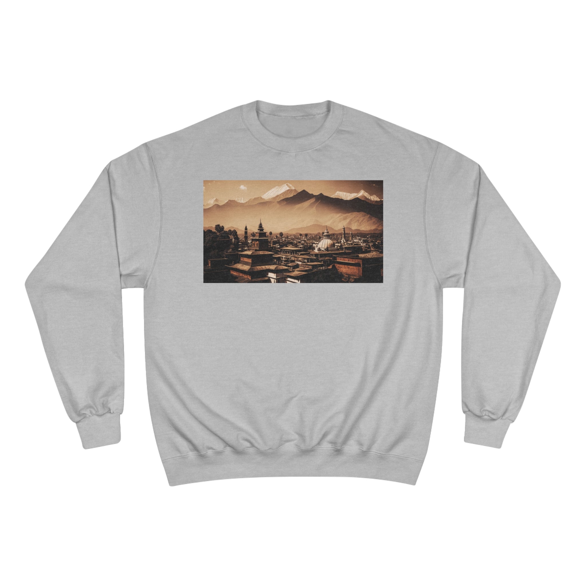 Champion Sweatshirt - Duotone Cities, Kathmandu