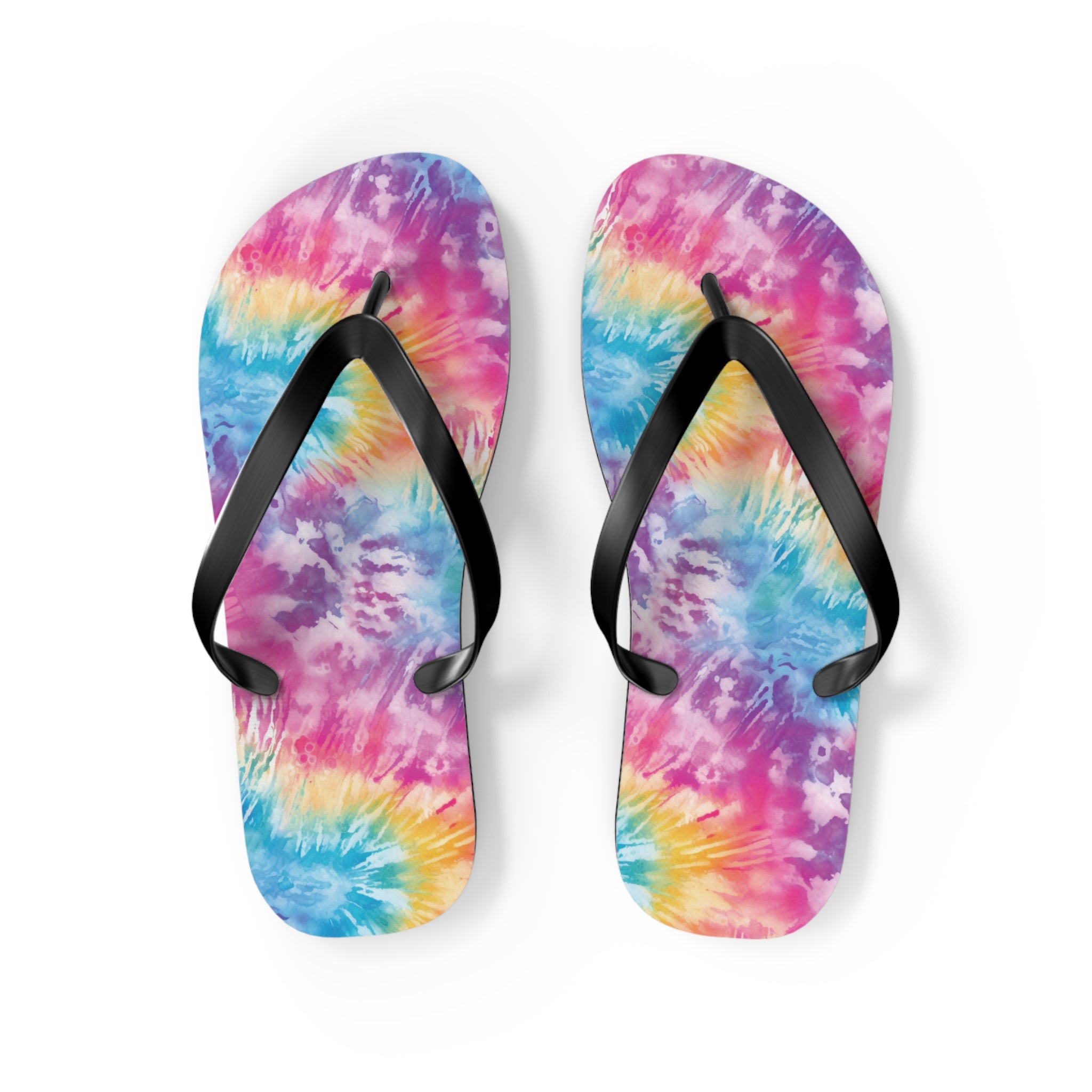 Flip Flops (AOP) - Tie Dye Designs 04