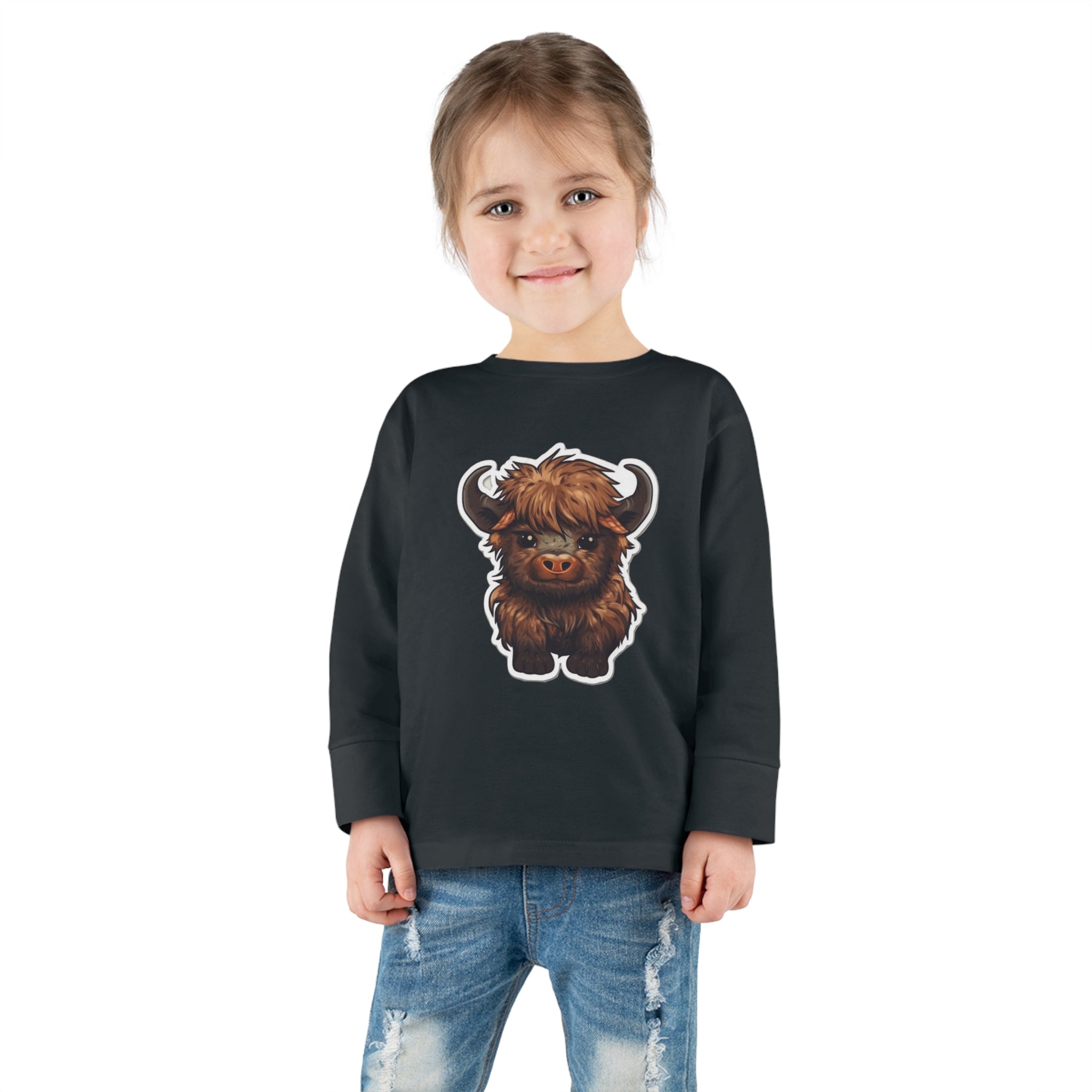 Toddler Long Sleeve Tee - Yak Calf