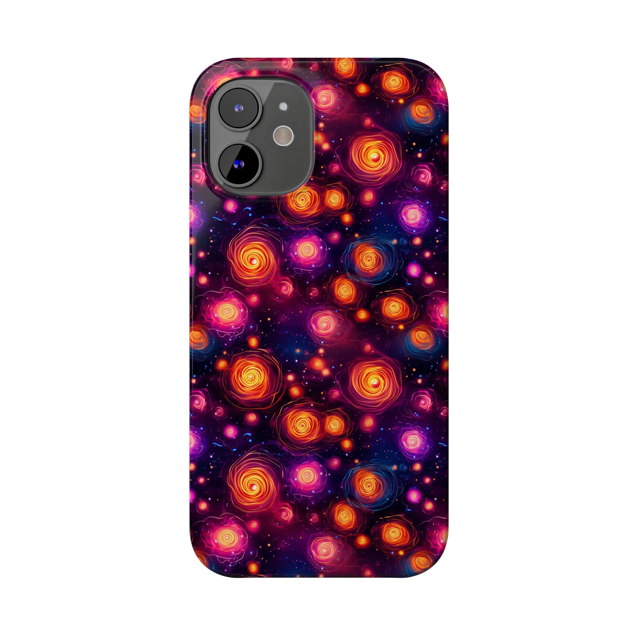 Slim Phone Cases (AOP) - Seamless Fantasy Galaxies 11