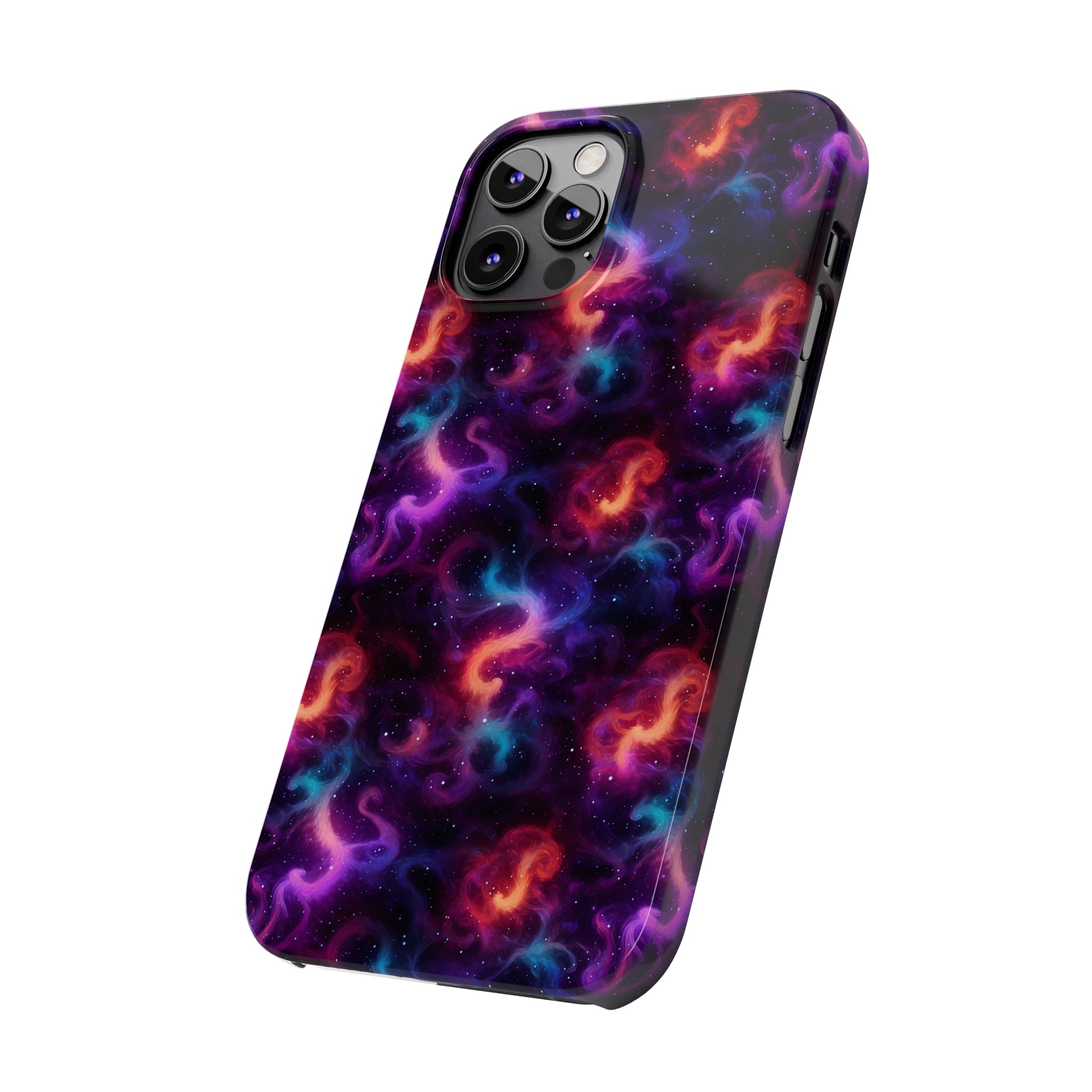 Slim Phone Cases (AOP) - Seamless Fantasy Galaxies 05