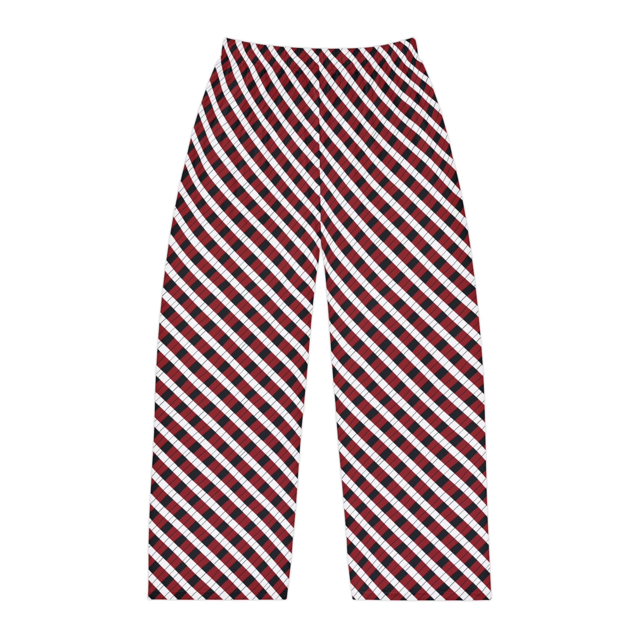 Men's Pajama Pants (AOP) - Seamless Checkered Designs 04