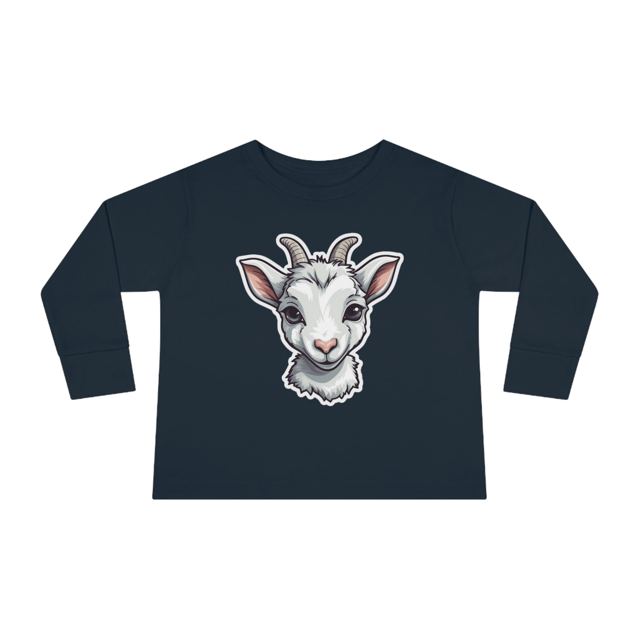 Toddler Long Sleeve Tee - Goat Kid