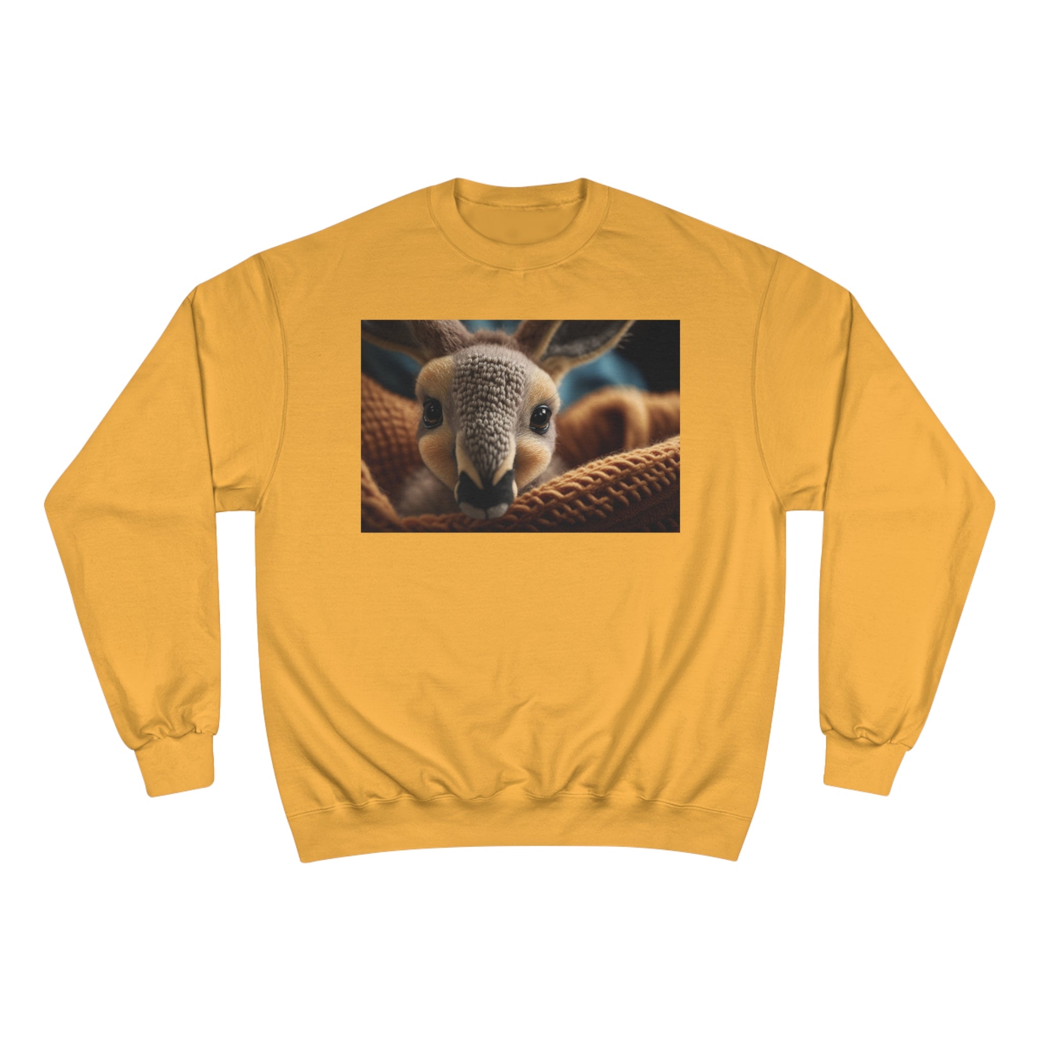 Champion Sweatshirt - Knit Animals, Kangaroo Joey