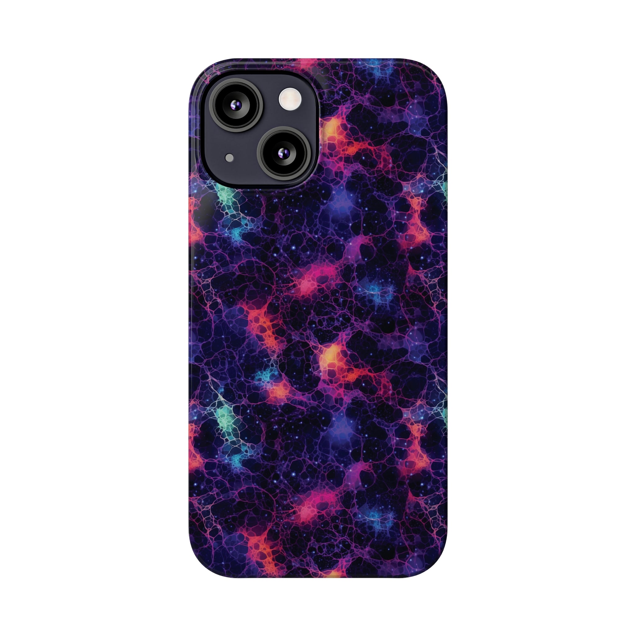 Slim Phone Cases (AOP) - Seamless Fantasy Galaxies 08