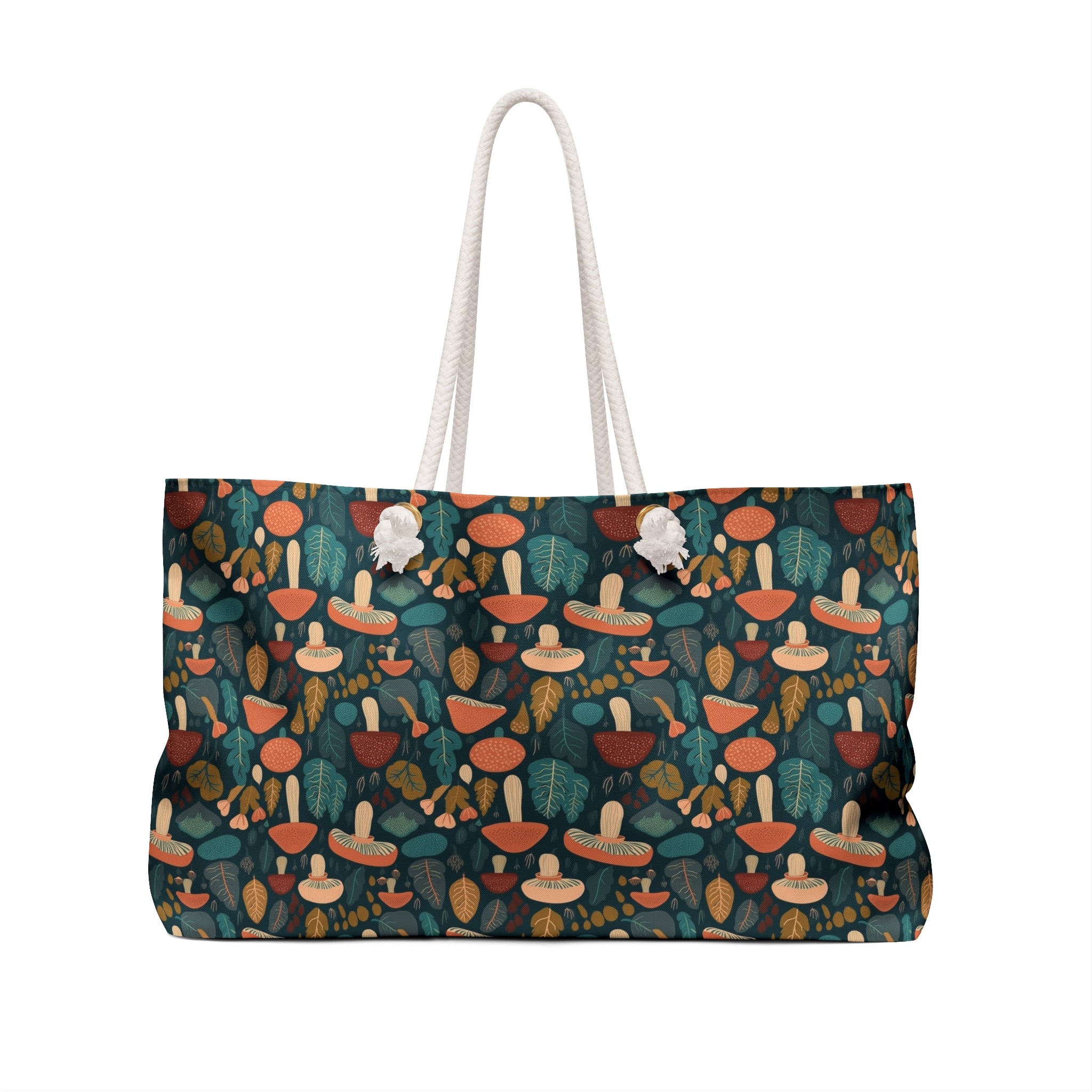 Weekender Bag (AOP) - Seamless Mushroom Designs 01