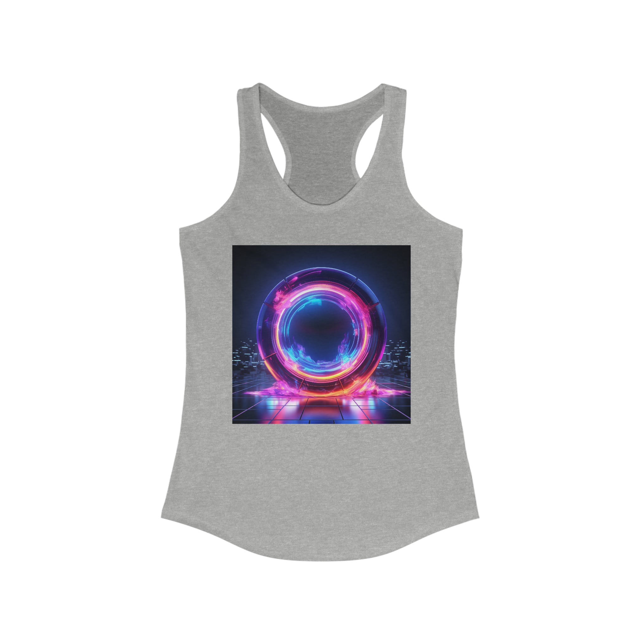 Women's Ideal Racerback Tank - Vector Art Design 21