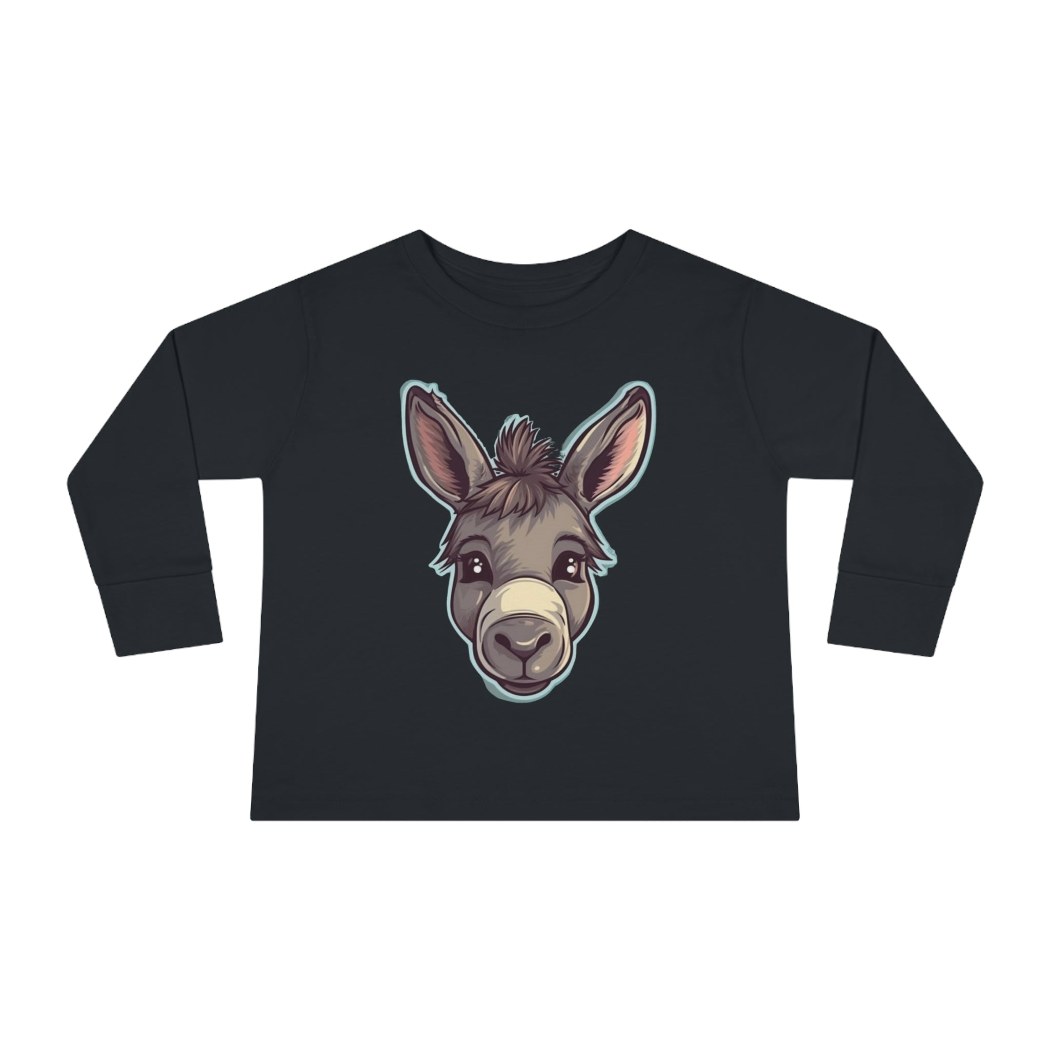 Toddler Long Sleeve Tee - Donkey Foal