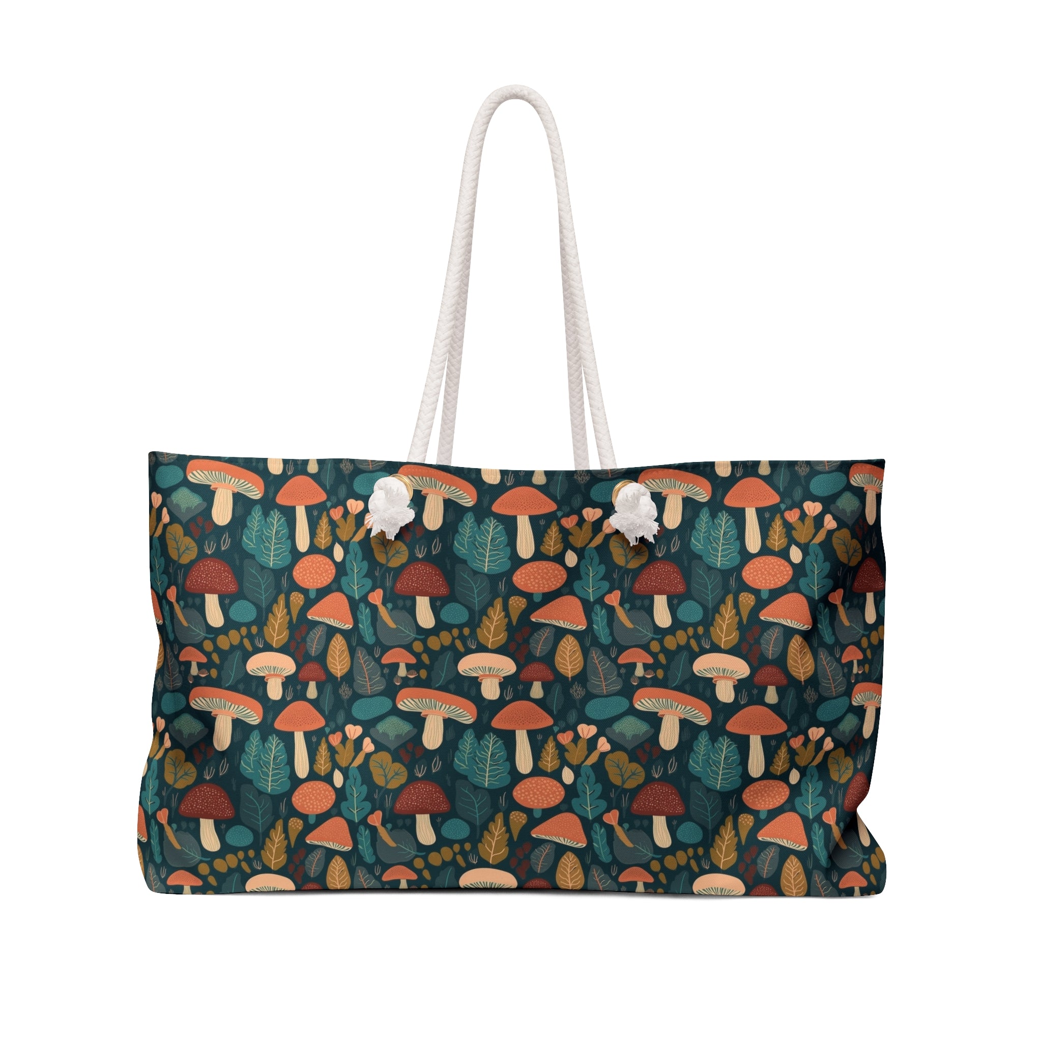 Weekender Bag (AOP) - Seamless Mushroom Designs 01