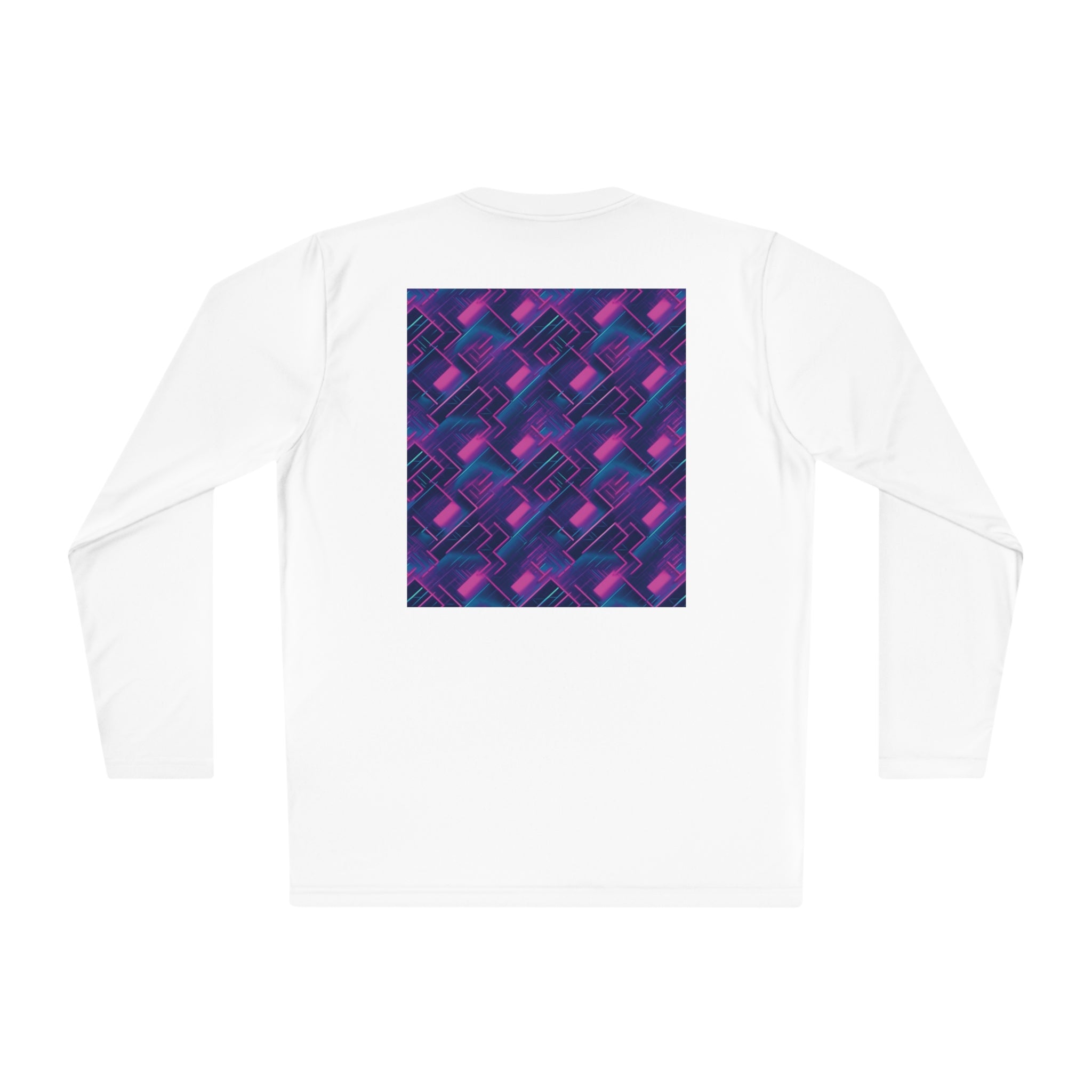 Unisex Lightweight Long Sleeve Tee (AOP) - Abstract Designs 04