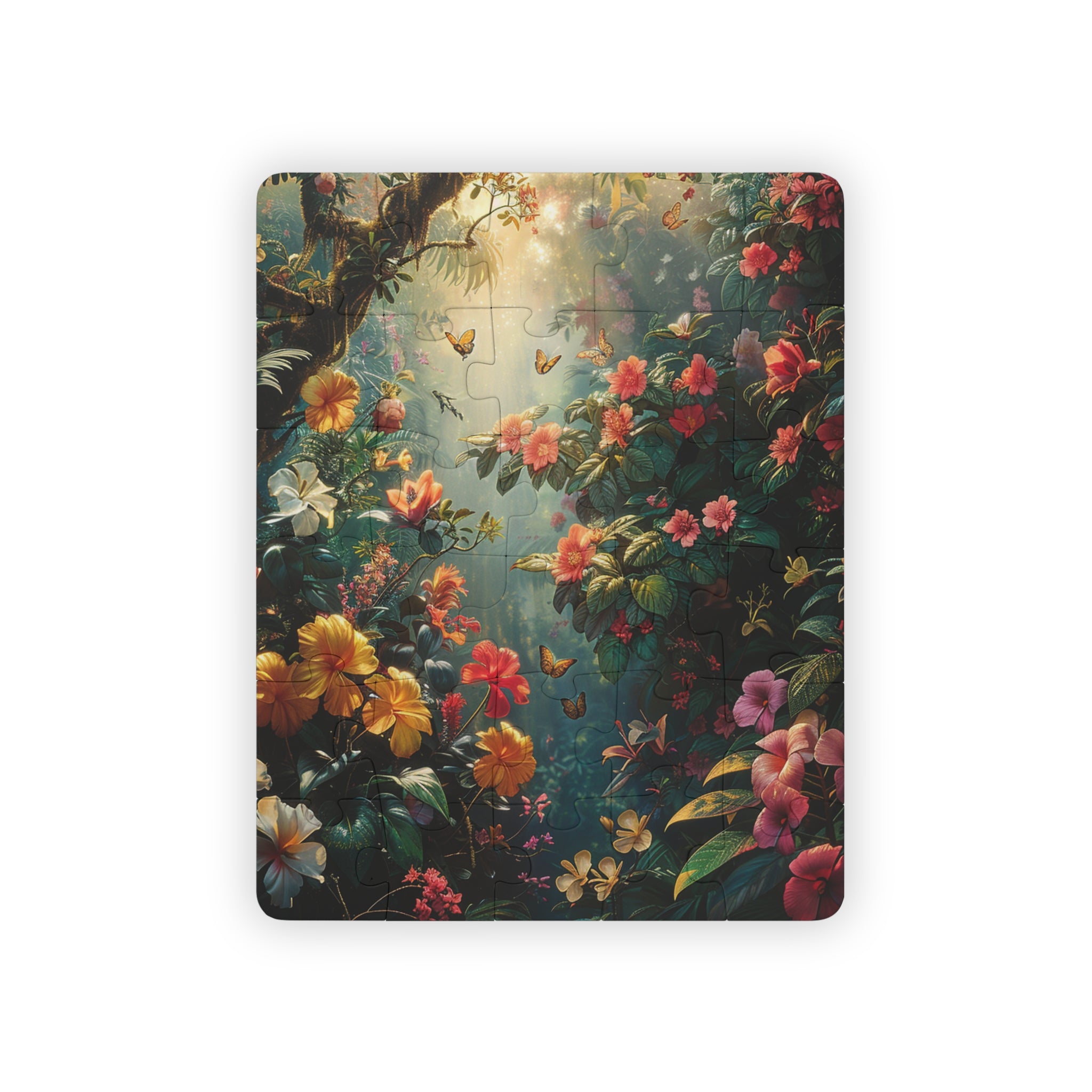 Kids' Puzzle, 30-Piece - Flower Forest