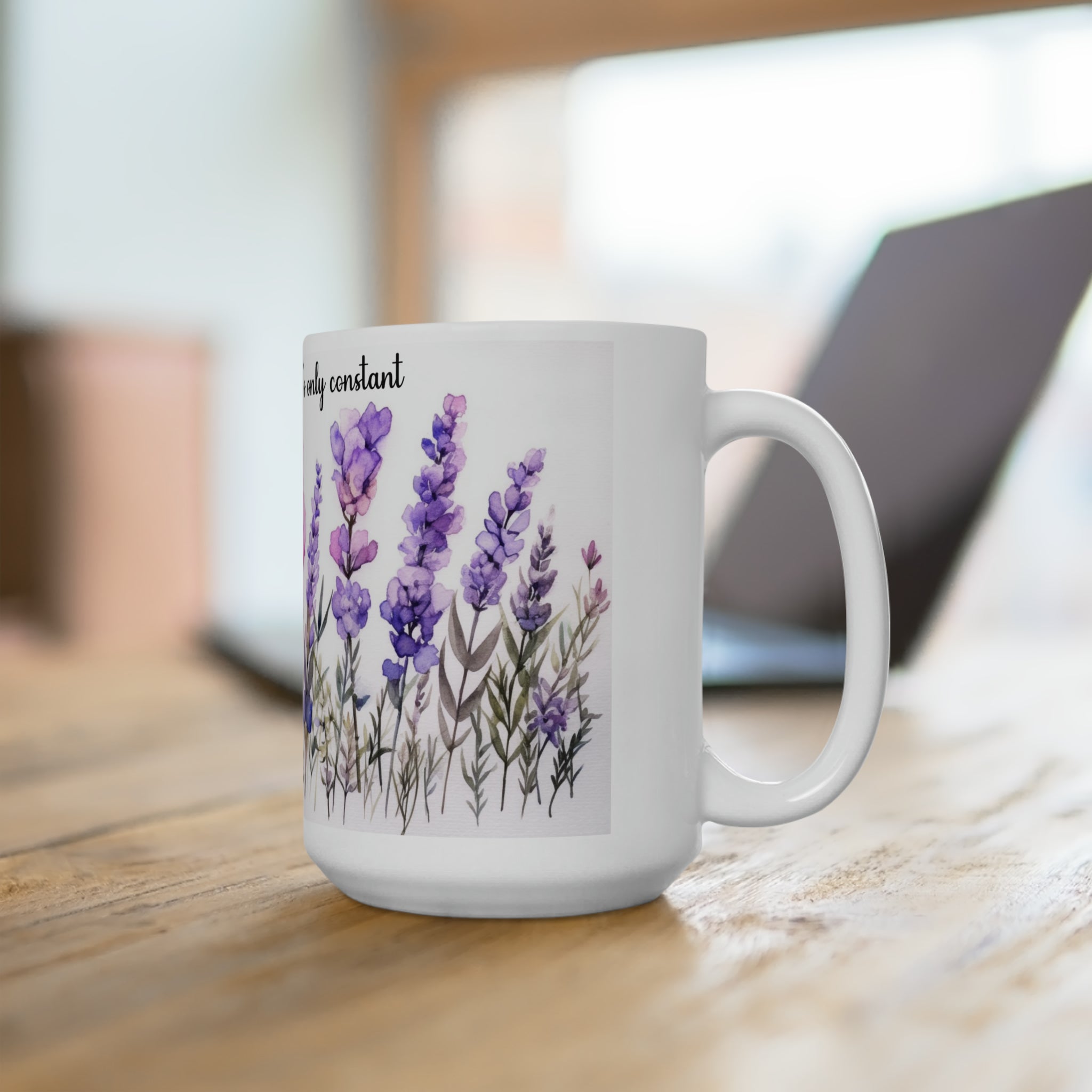 Ceramic Mug 15oz - Lavender