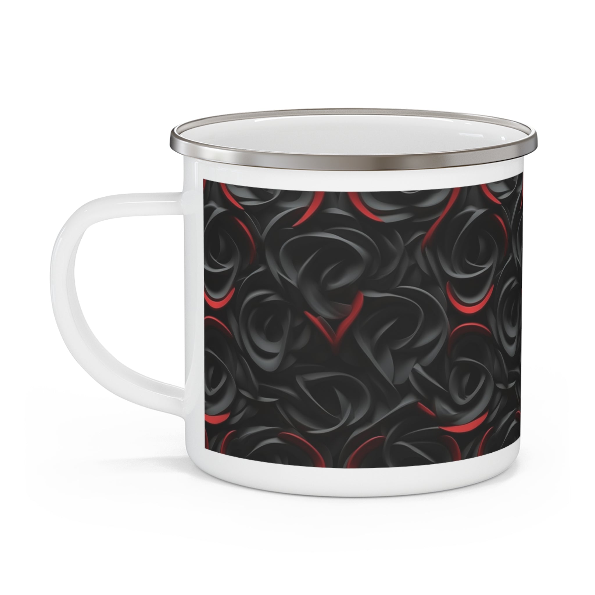 Enamel Camping Mug - Seamless Designs 15