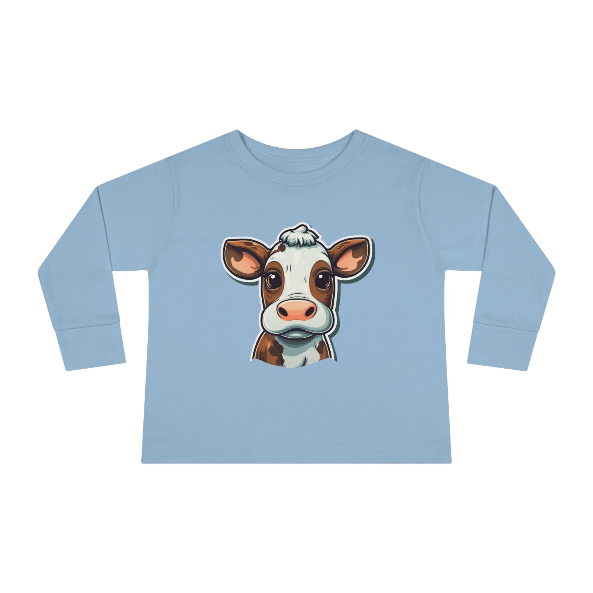 Toddler Long Sleeve Tee - Cow Calf