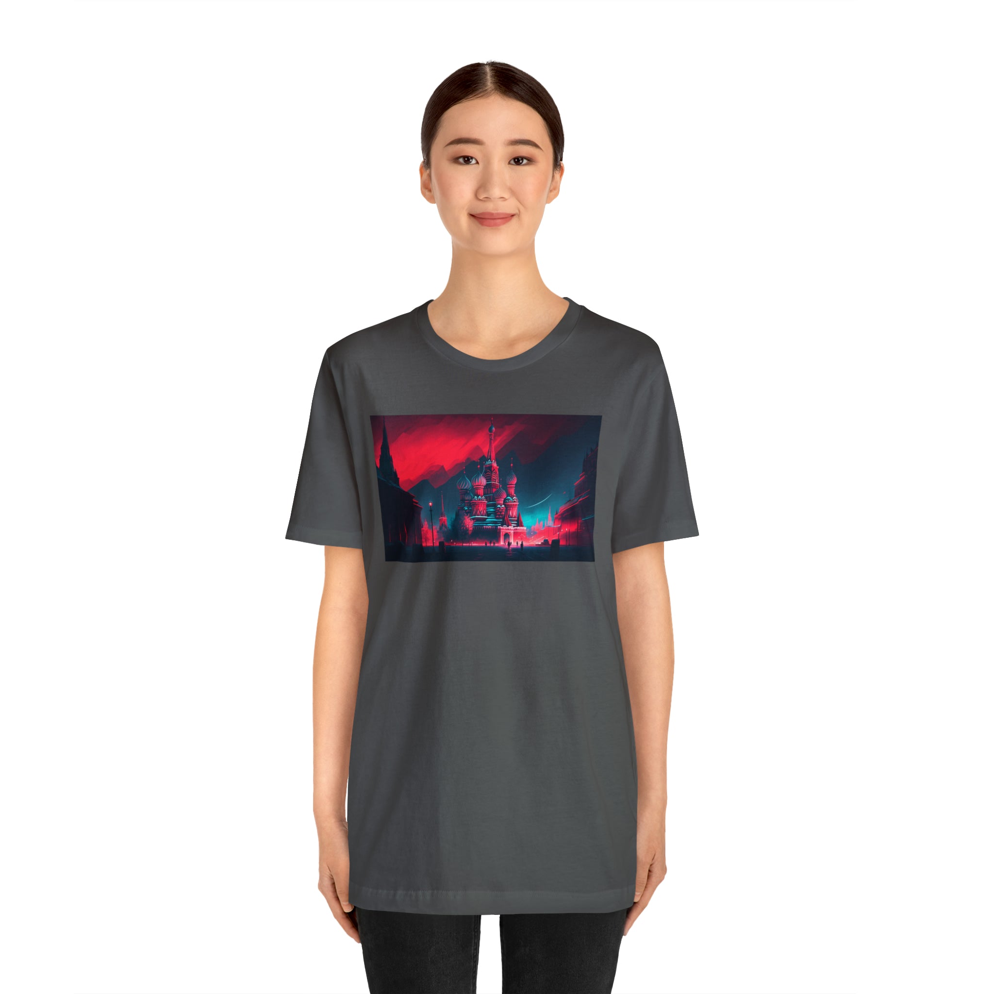 Unisex Jersey Short Sleeve Tee - Red Square, Russia