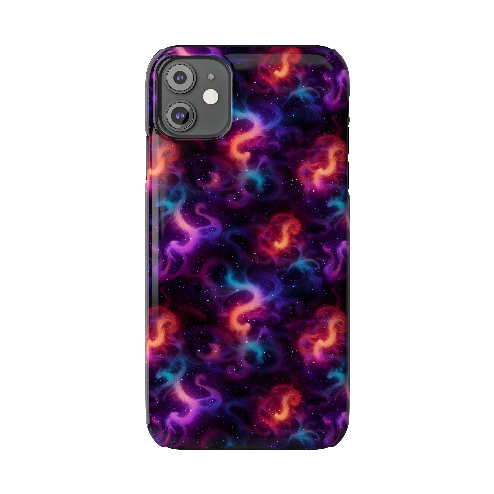 Slim Phone Cases (AOP) - Seamless Fantasy Galaxies 05