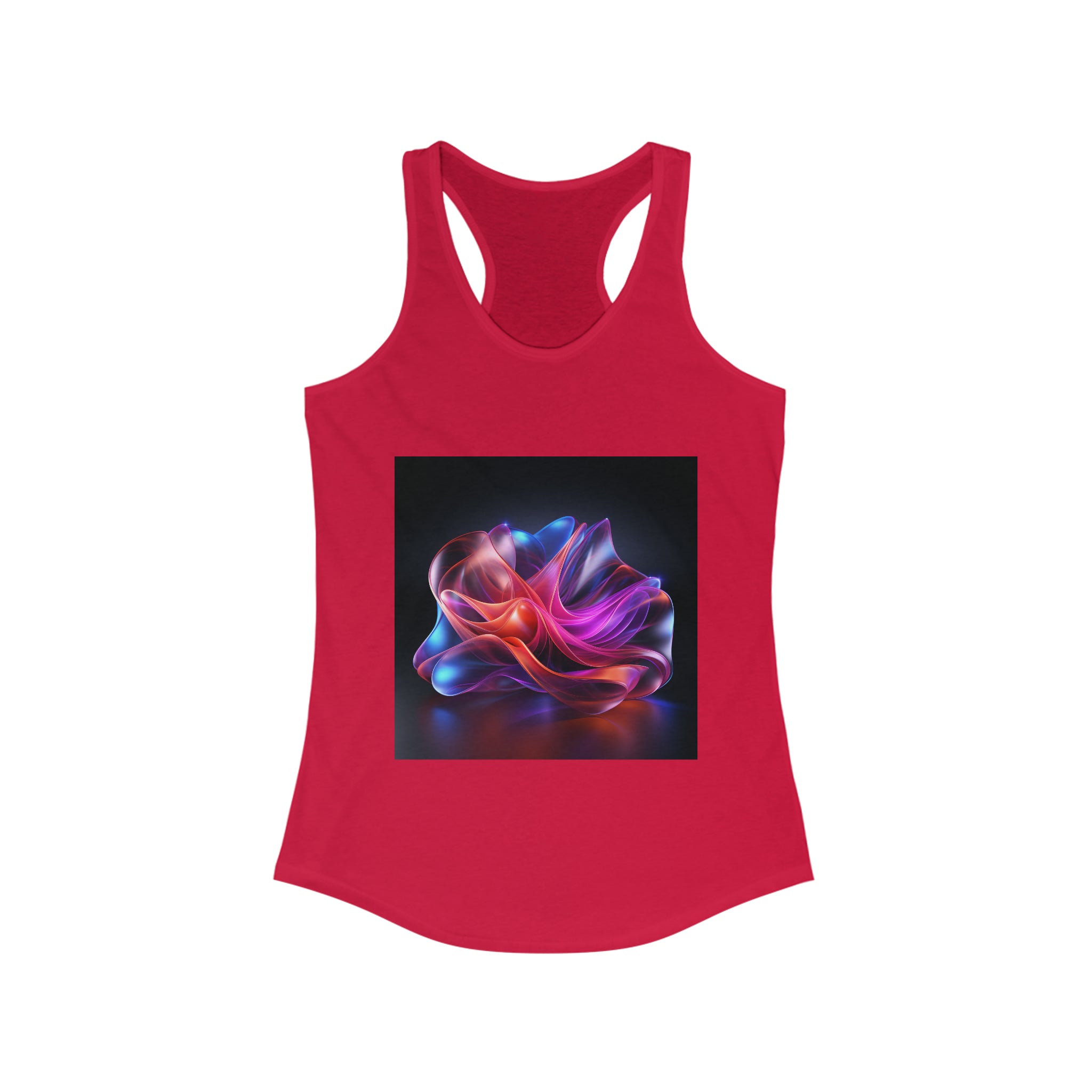 Women's Ideal Racerback Tank - Vector Art Design 31