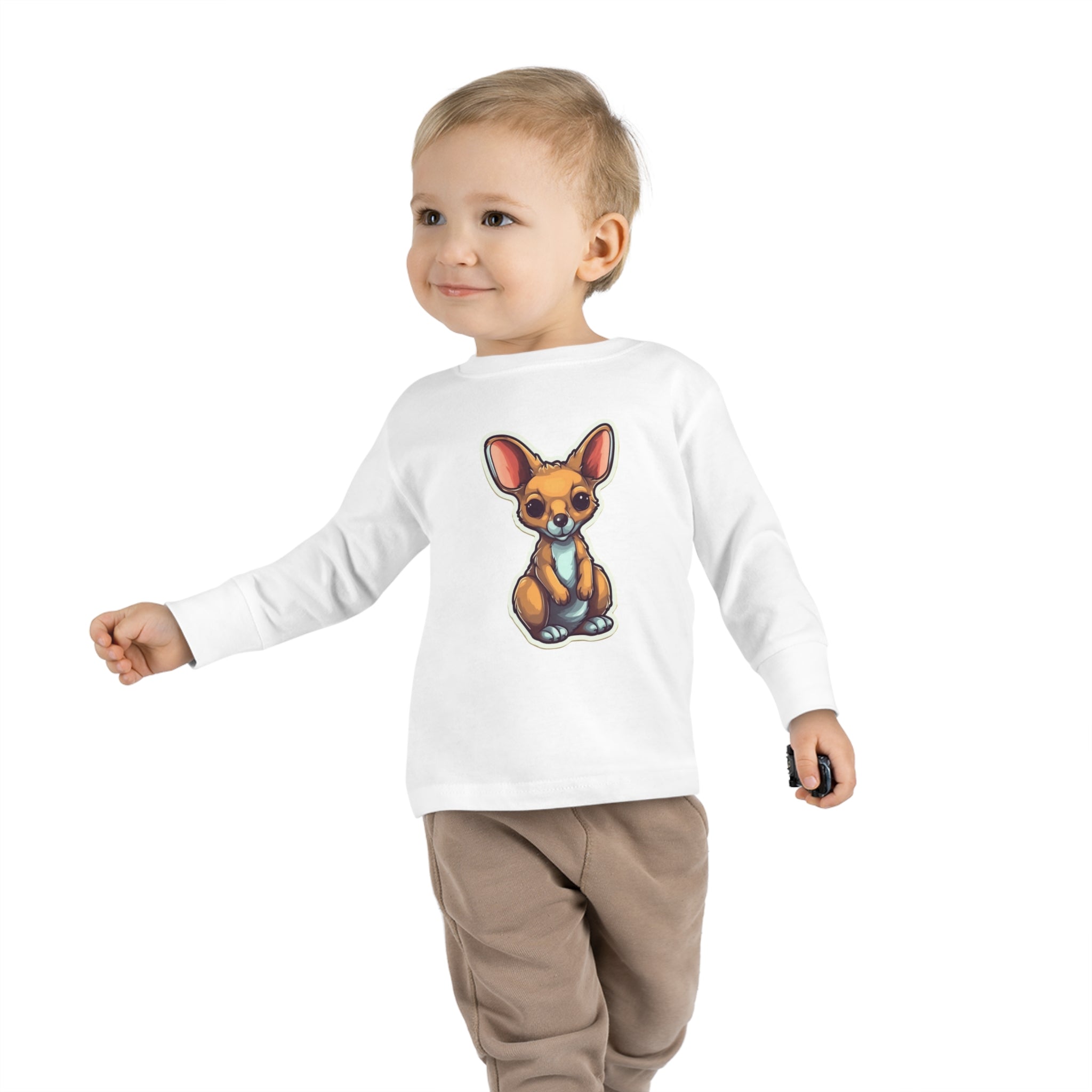 Toddler Long Sleeve Tee - Kangaroo Joey