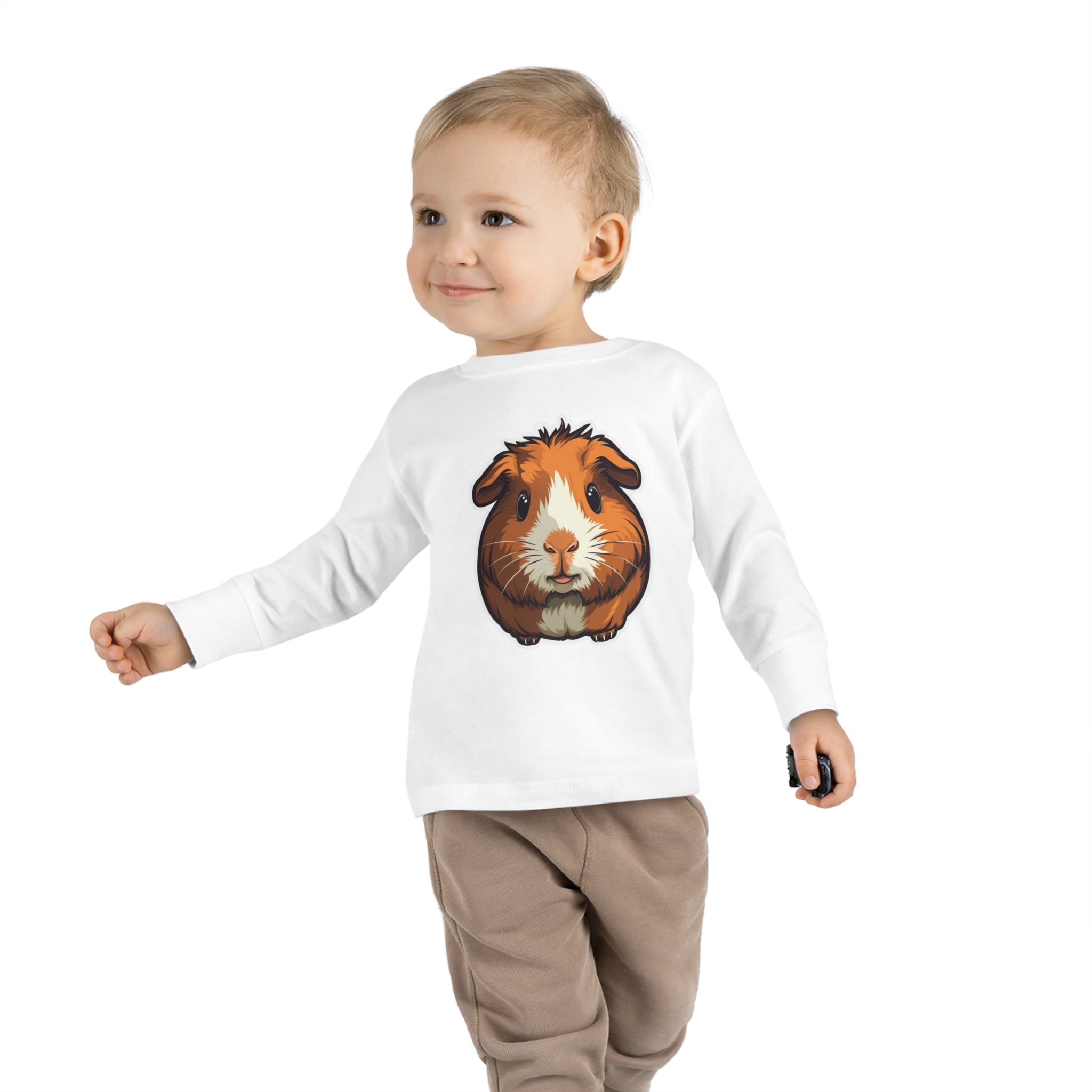 Toddler Long Sleeve Tee - Guinea Pig Pup