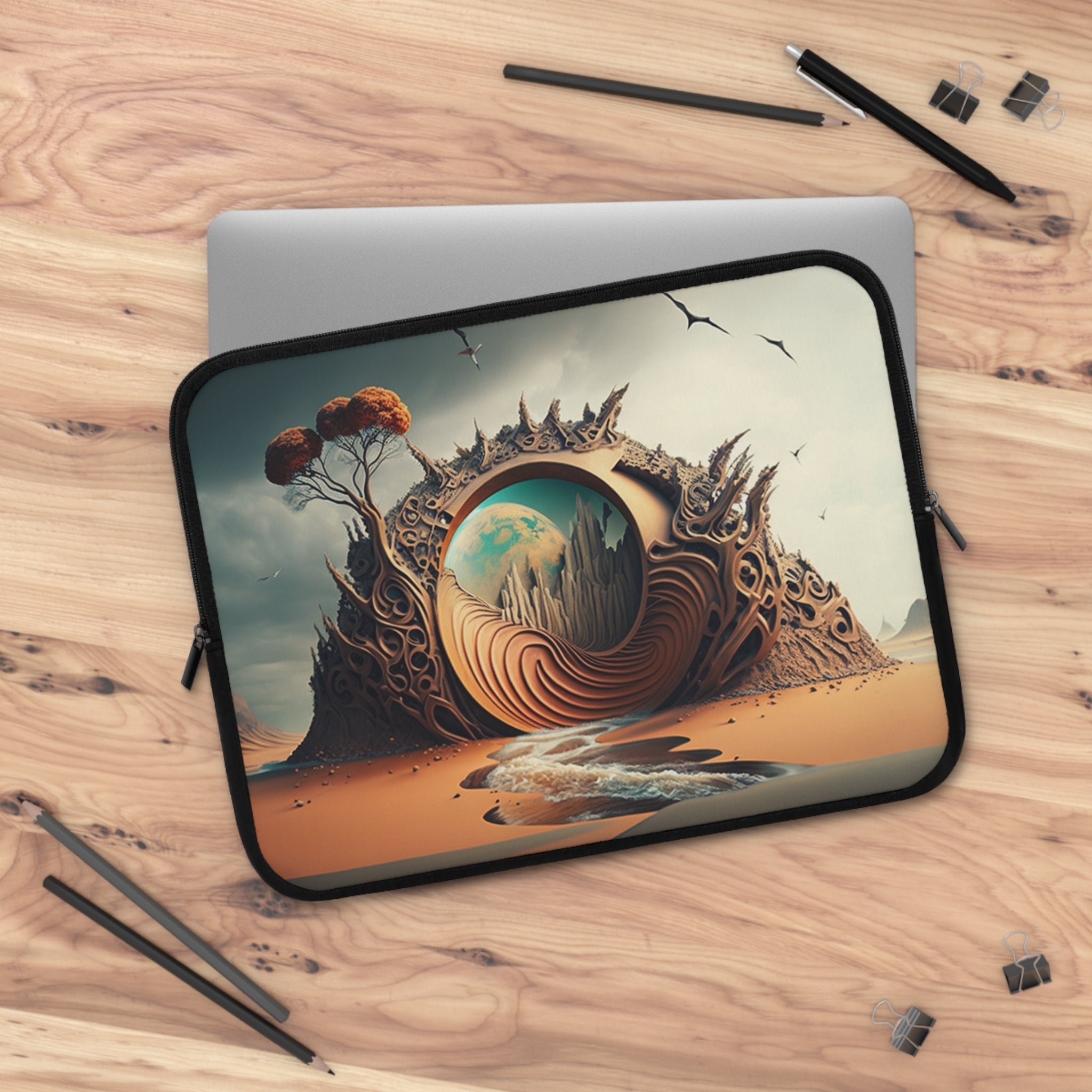 Laptop Sleeve - Surrealist Digital Designs 10