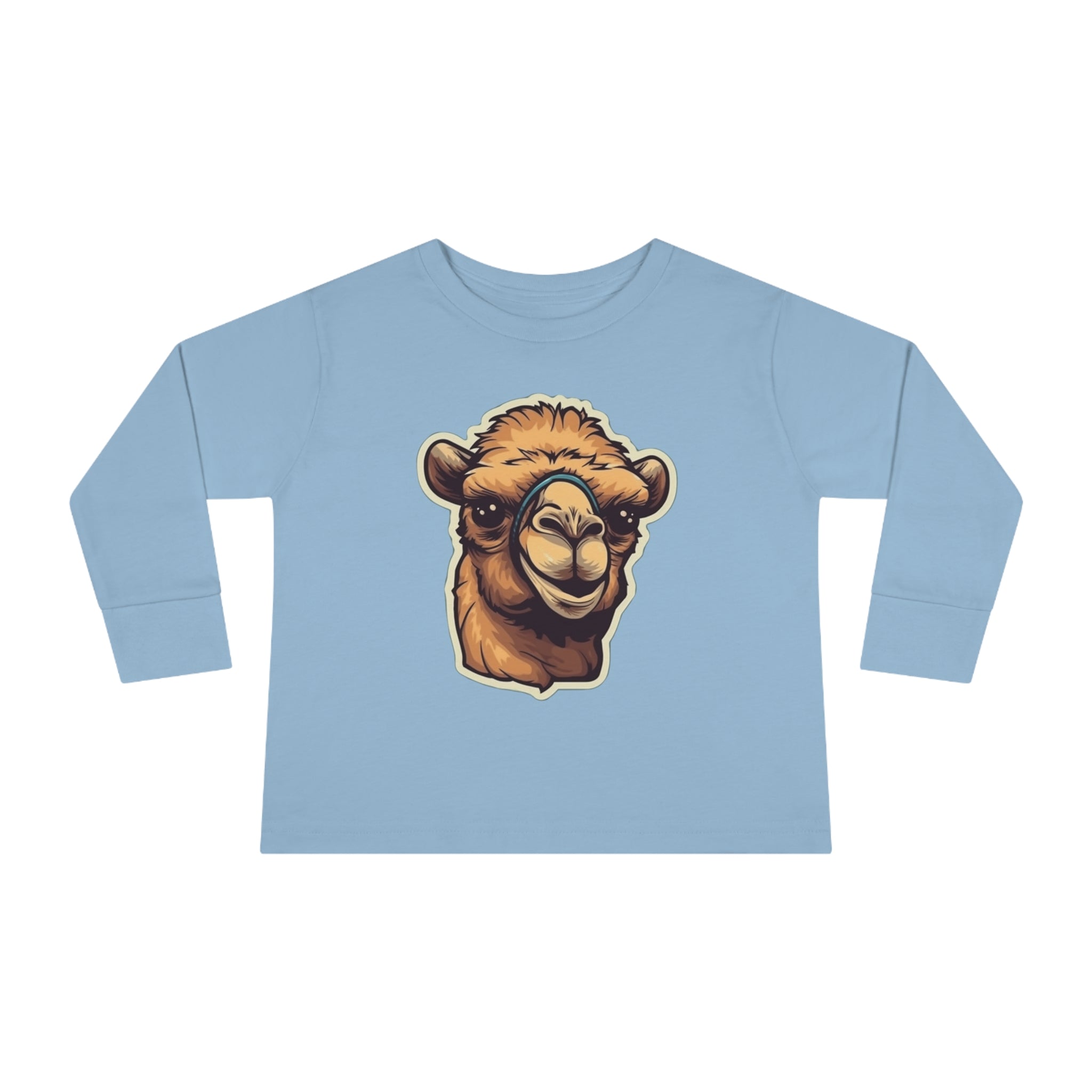 Toddler Long Sleeve Tee - Camel Calf