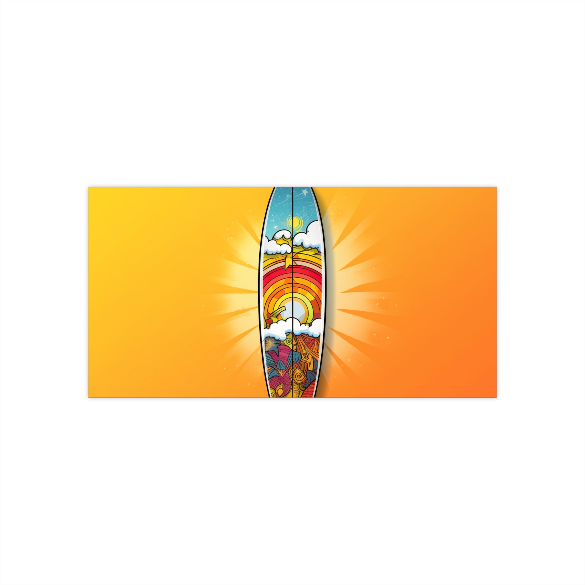 Bumper Stickers - Pop Art Designs, Surfboard 03