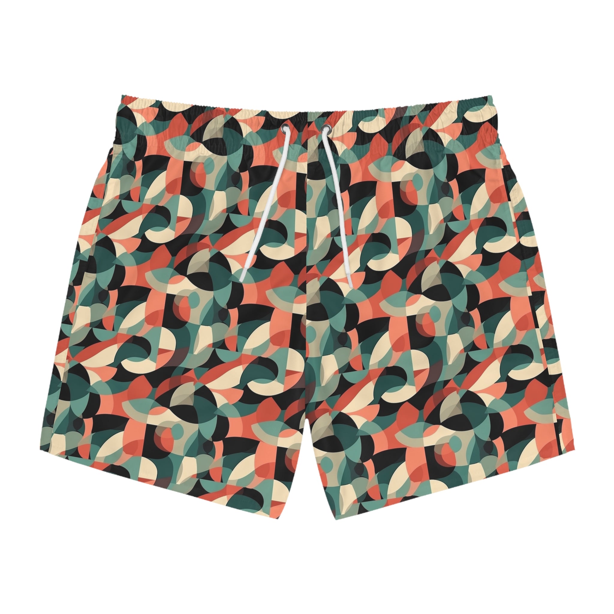 Swim Trunks (AOP) - Seamless Abstract Designs 04