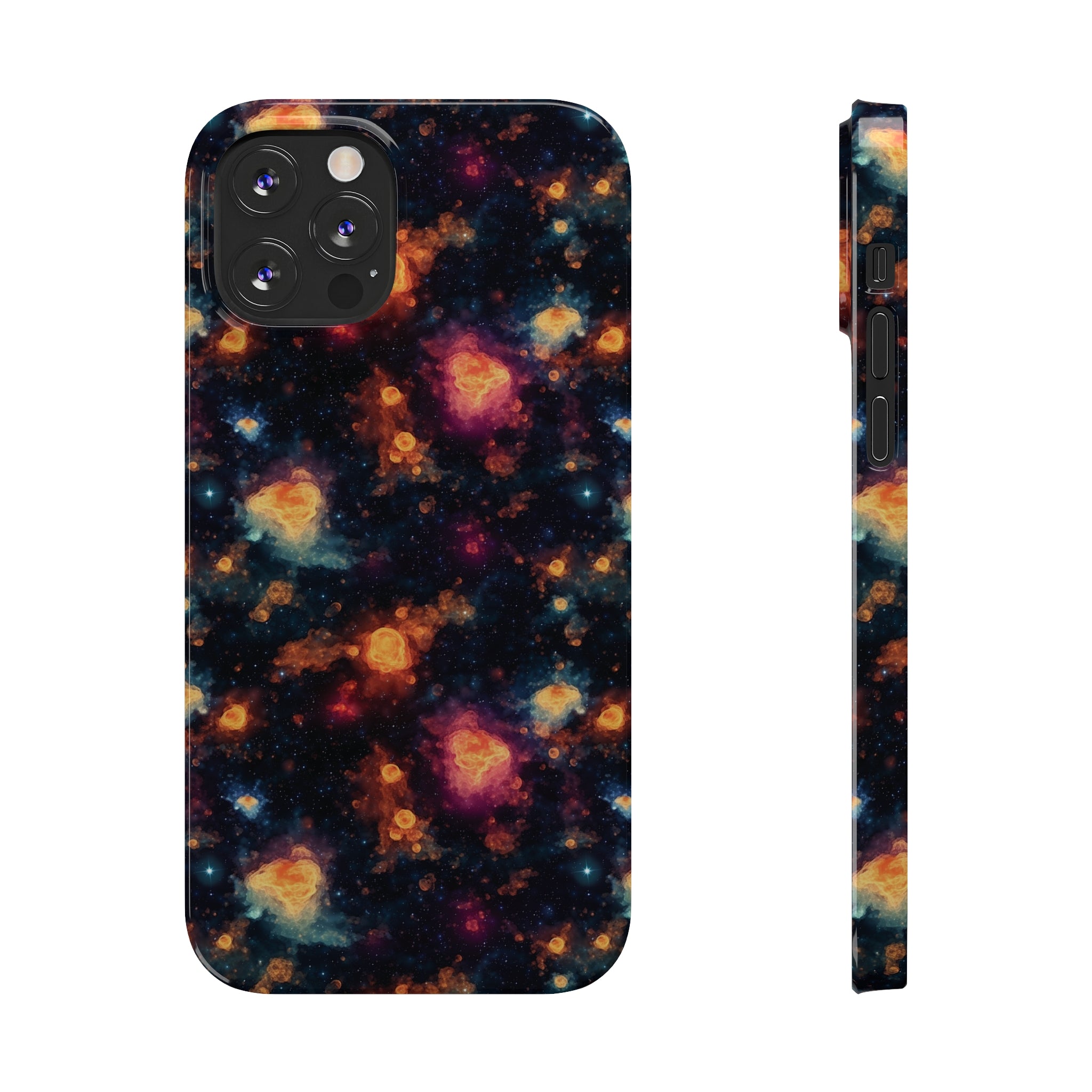 Slim Phone Cases (AOP) - Seamless Fantasy Galaxies 07