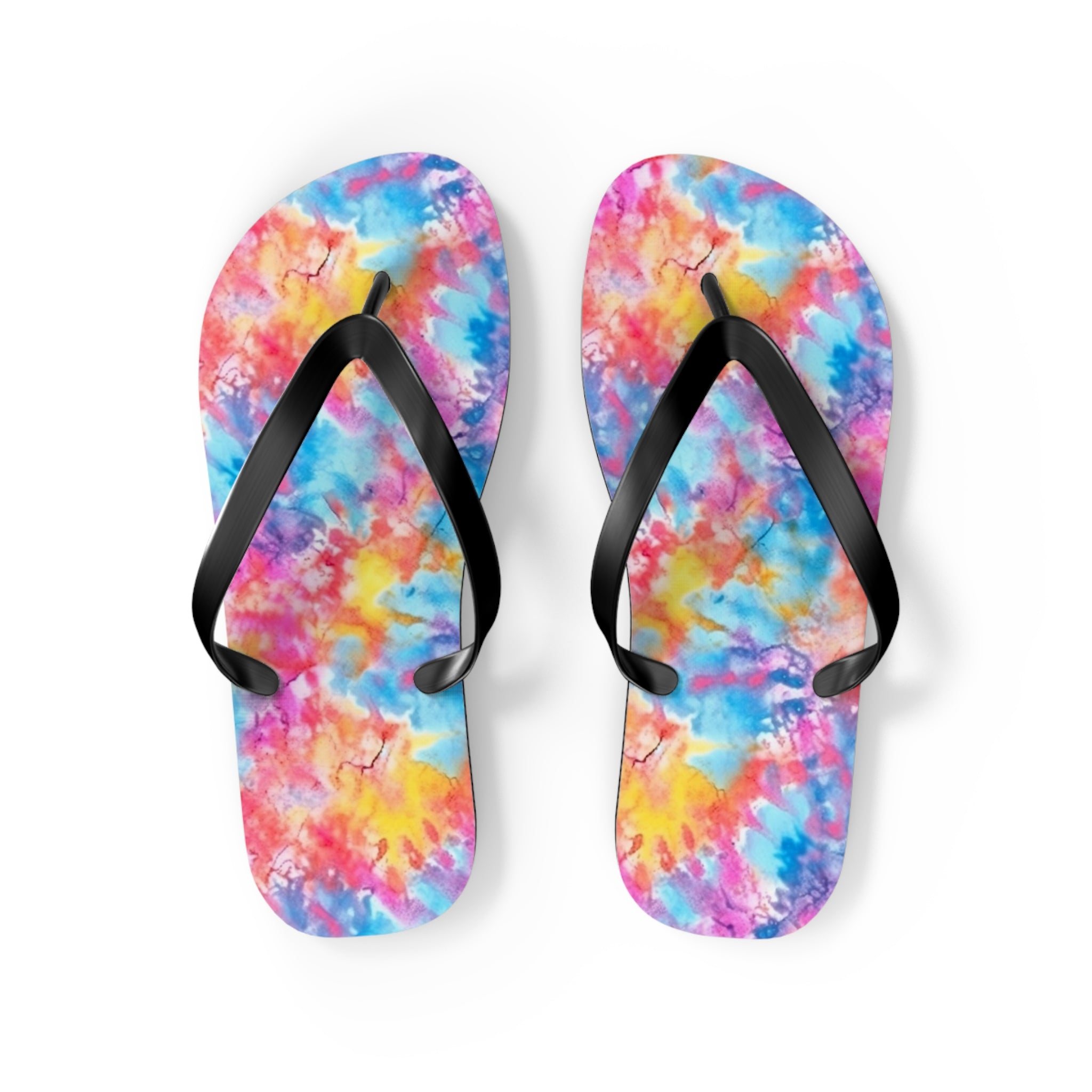 Flip Flops (AOP) - Tie Dye Designs 02