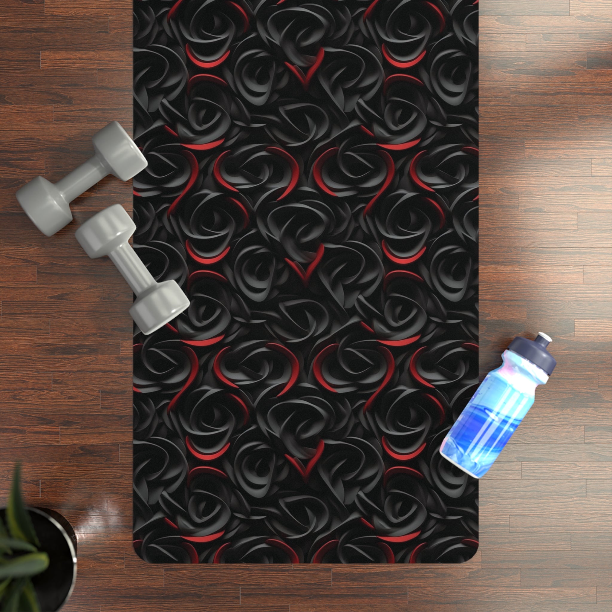 Rubber Yoga Mat (AOP) - Serenity Designs 06
