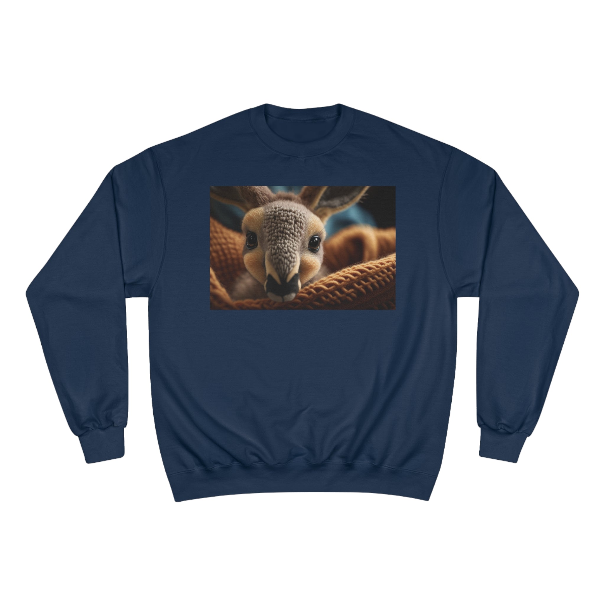 Champion Sweatshirt - Knit Animals, Kangaroo Joey