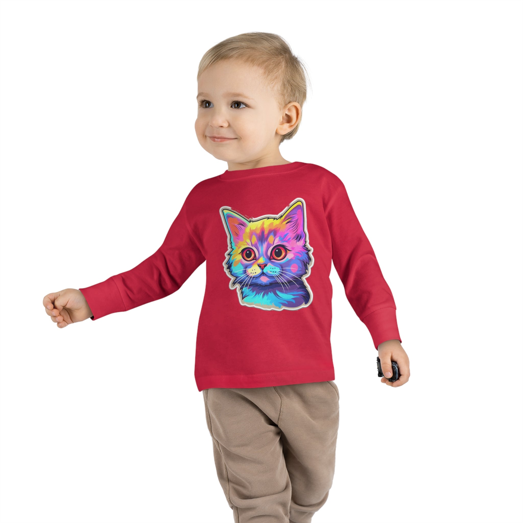 Toddler Long Sleeve Tee - Kittens 03