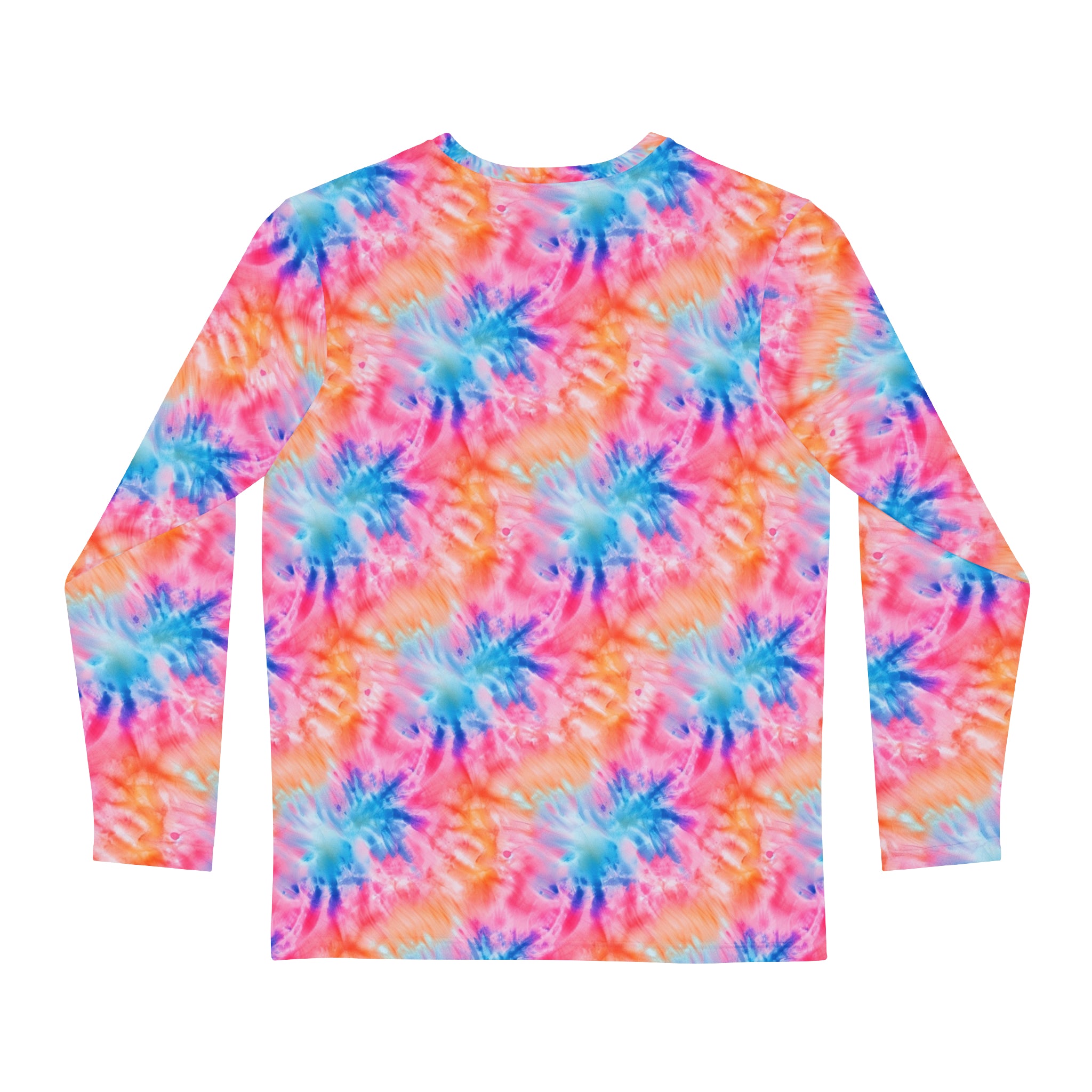 Men's Long Sleeve Shirt (AOP) - Tie Dye Designs 01